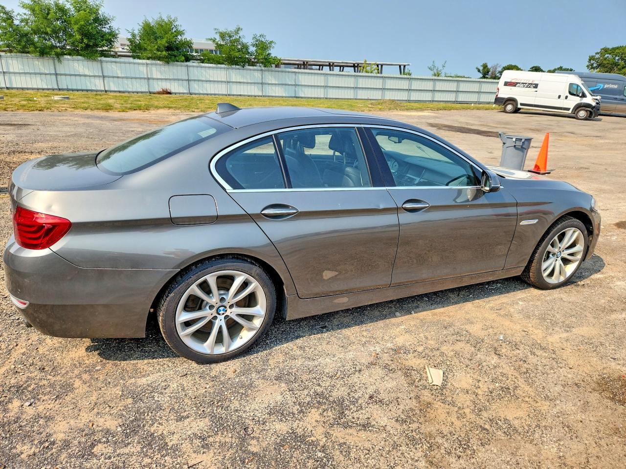 2014 Bmw 535 Xi Gray vin: WBA5B3C56ED535176