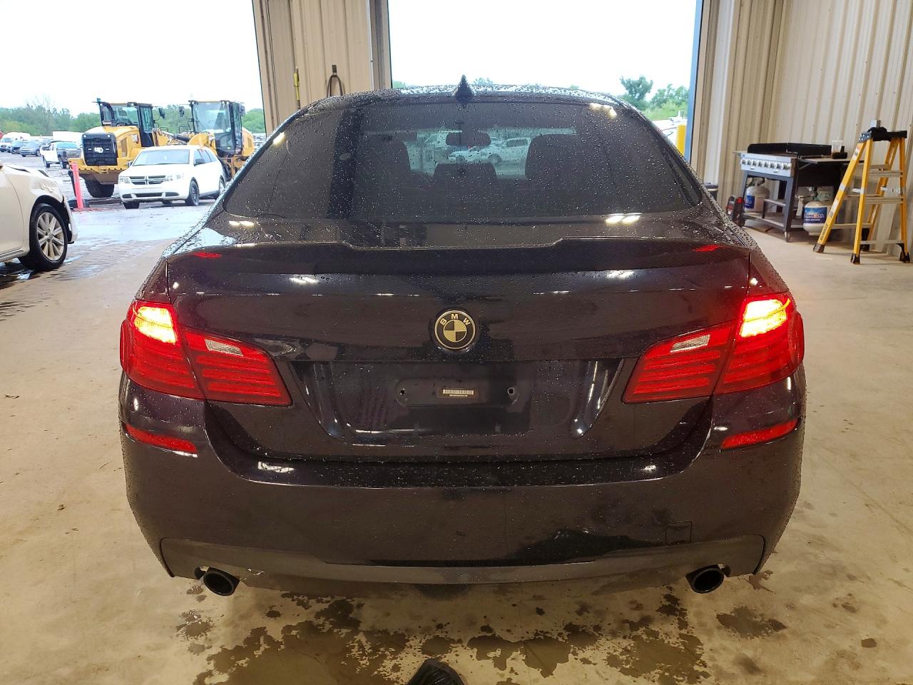 2015 Bmw 535 Xi Синий vin: WBA5B3C56FD541349