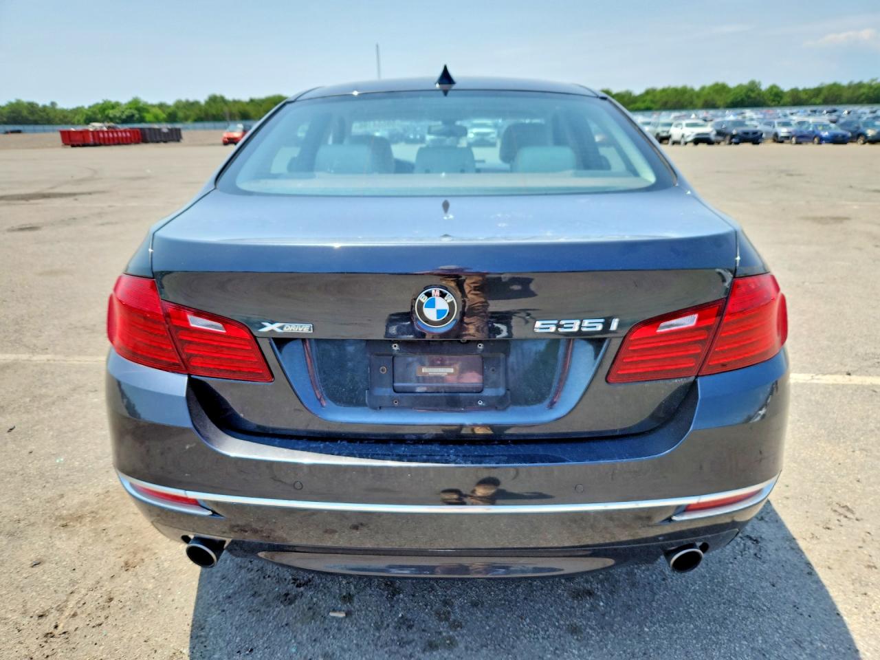 2015 Bmw 535 Xi Black vin: WBA5B3C56FD542369
