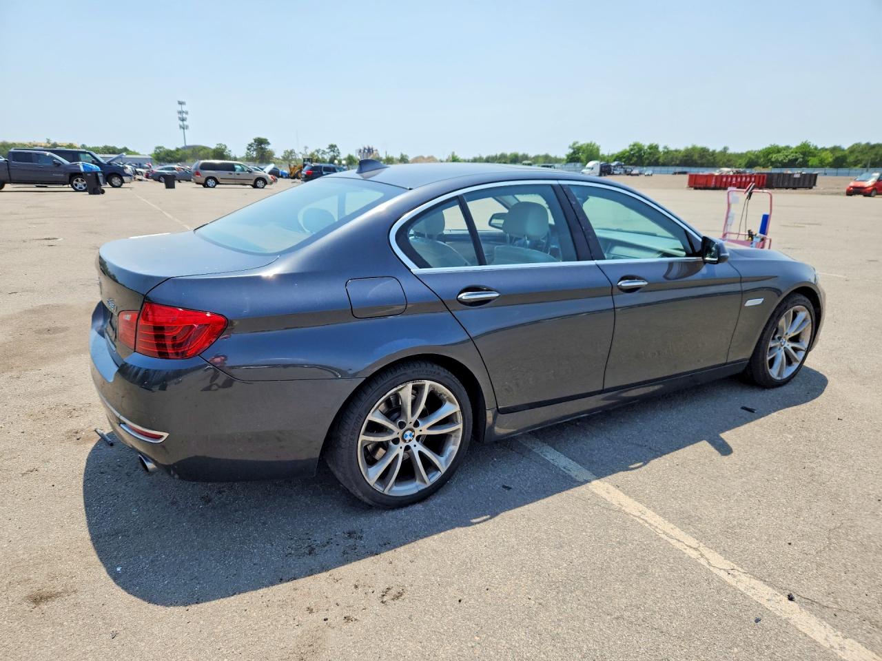 2015 Bmw 535 Xi Black vin: WBA5B3C56FD542369
