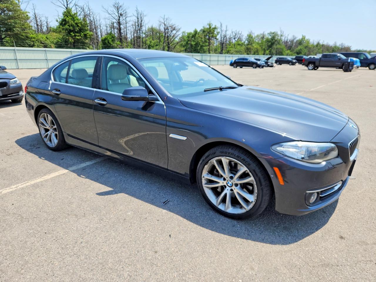 2015 Bmw 535 Xi Black vin: WBA5B3C56FD542369