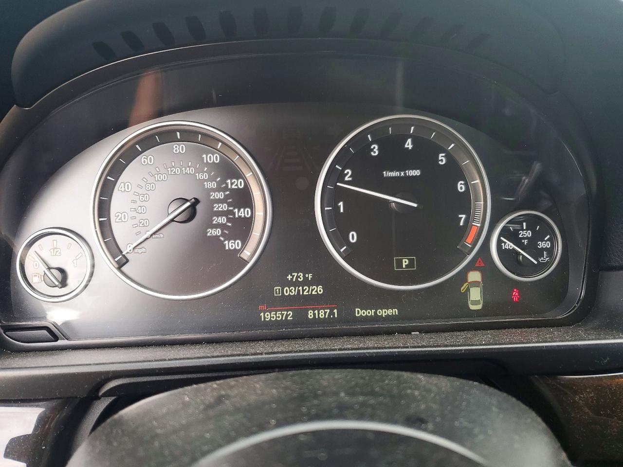 2015 Bmw 535 Xi White vin: WBA5B3C56FD542890