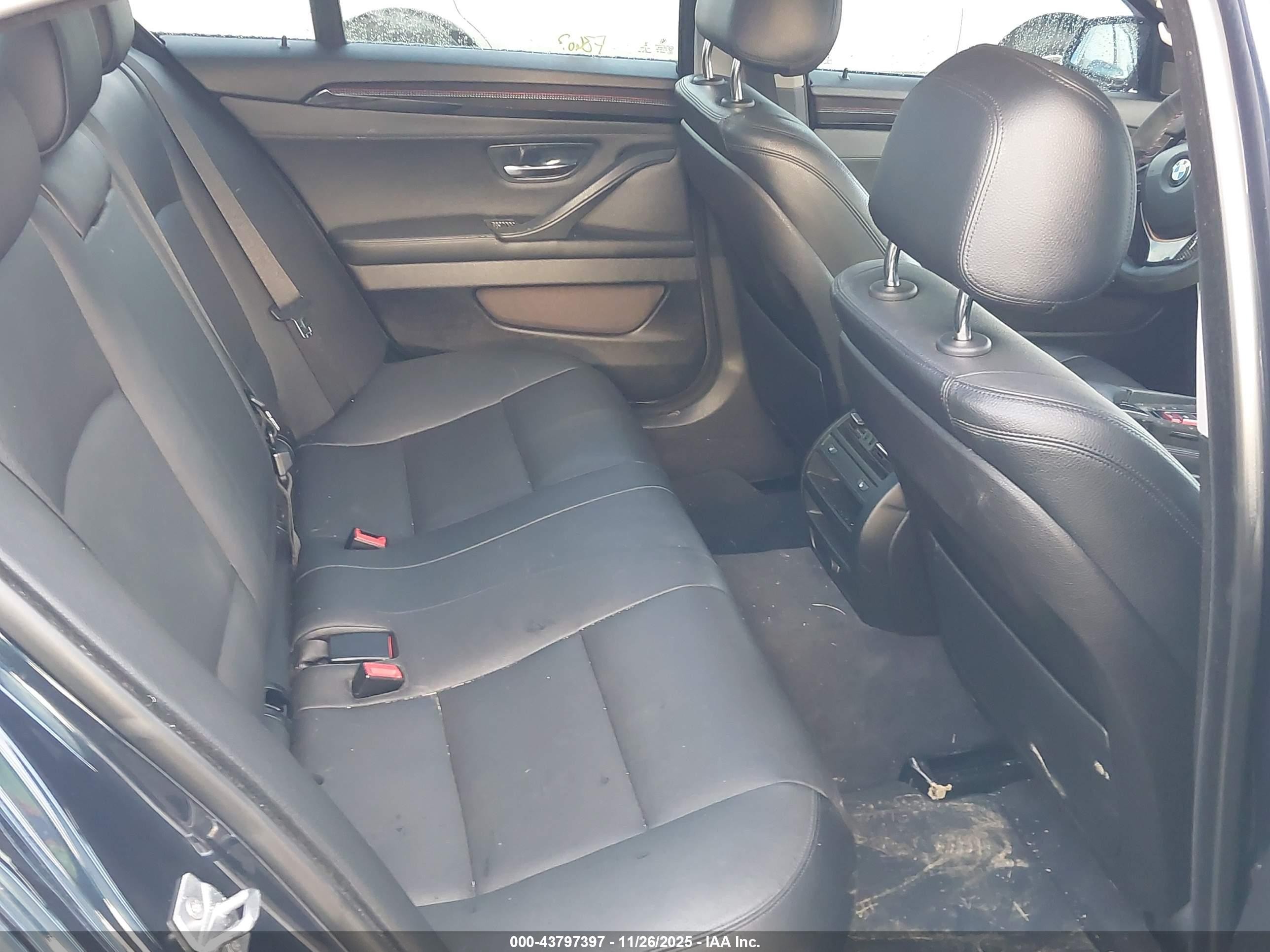 2015 Bmw 535i Xdrive Blue vin: WBA5B3C56FD542906