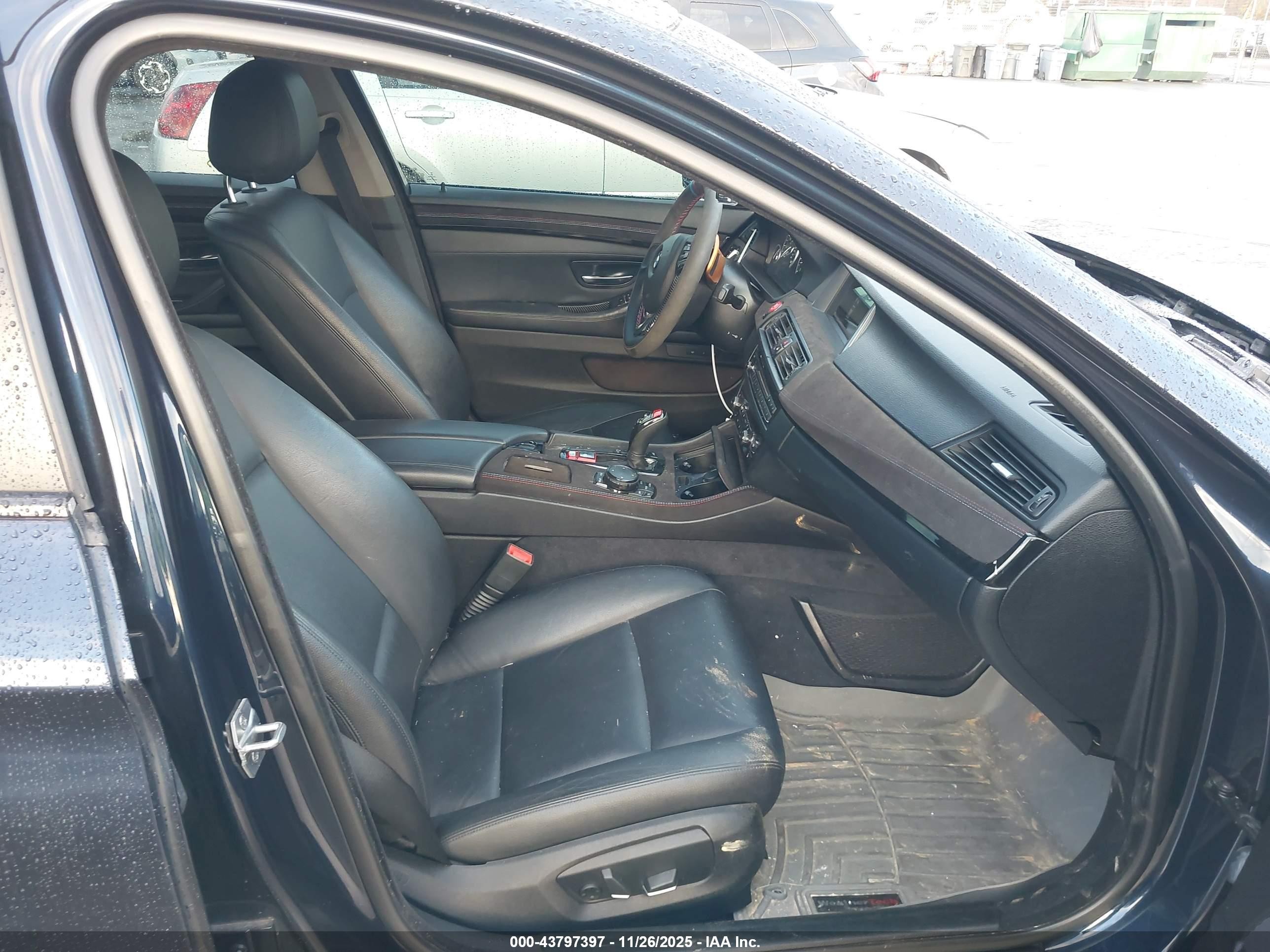 2015 Bmw 535i Xdrive Blue vin: WBA5B3C56FD542906