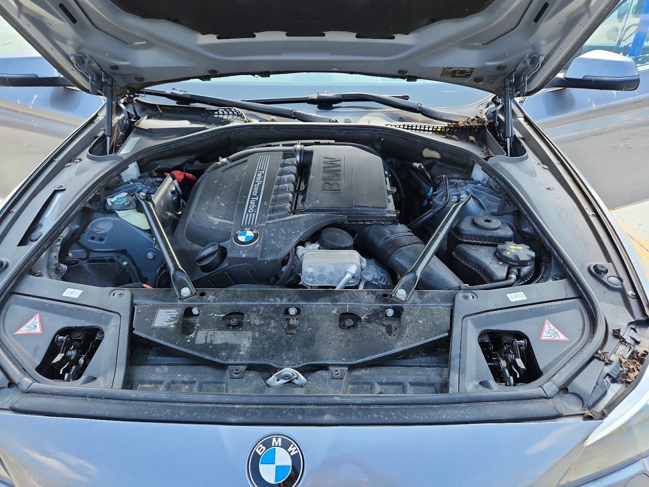 2015 Bmw 535 Xi Silver vin: WBA5B3C56FD545708