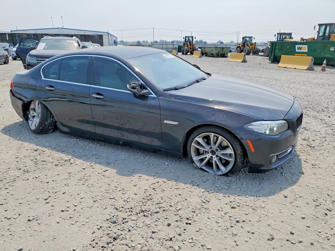 2015 Bmw 535 Xi Black vin: WBA5B3C56FD548964