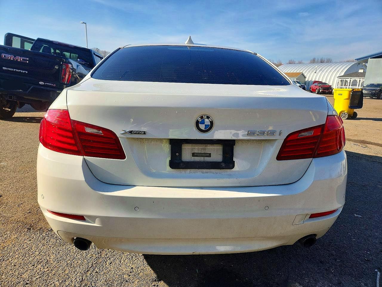 2014 Bmw 535 Xi White vin: WBA5B3C57ED292879