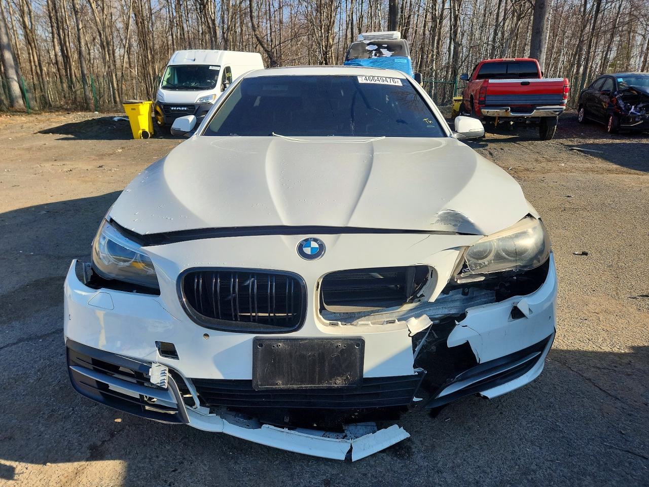 2014 Bmw 535 Xi White vin: WBA5B3C57ED292879
