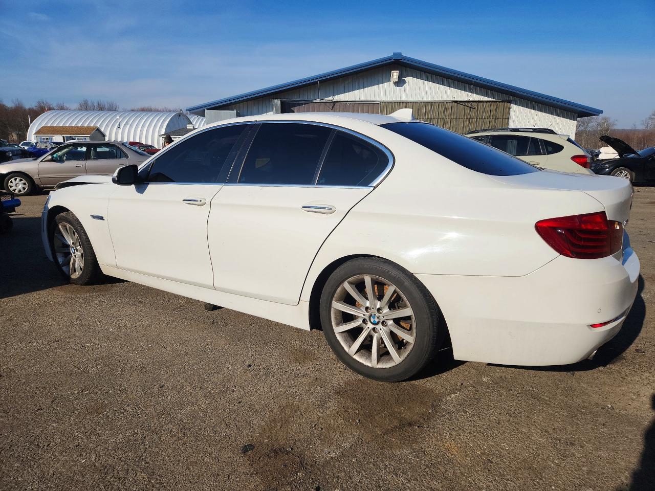2014 Bmw 535 Xi White vin: WBA5B3C57ED292879