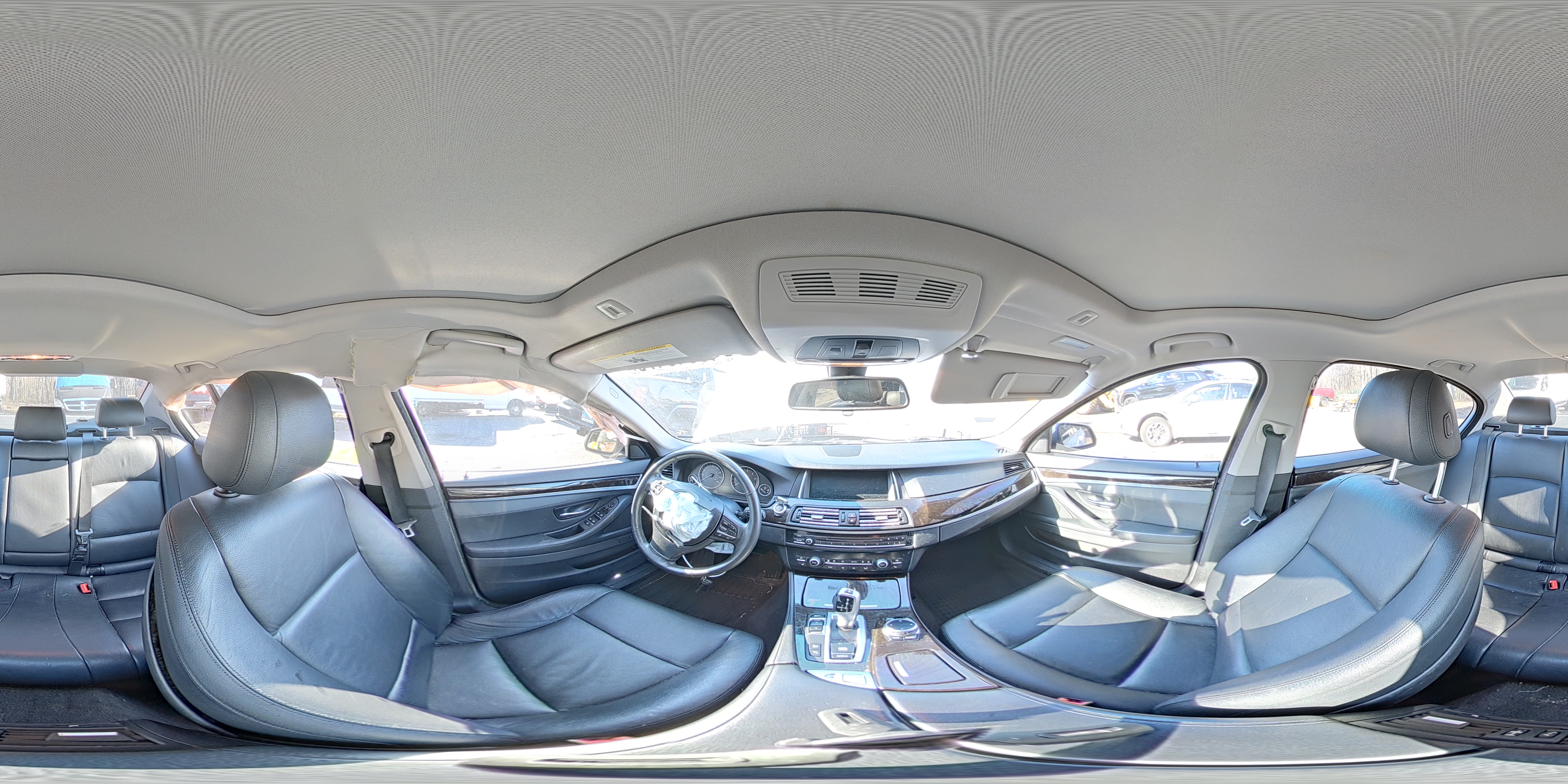2014 Bmw 535 Xi White vin: WBA5B3C57ED292879