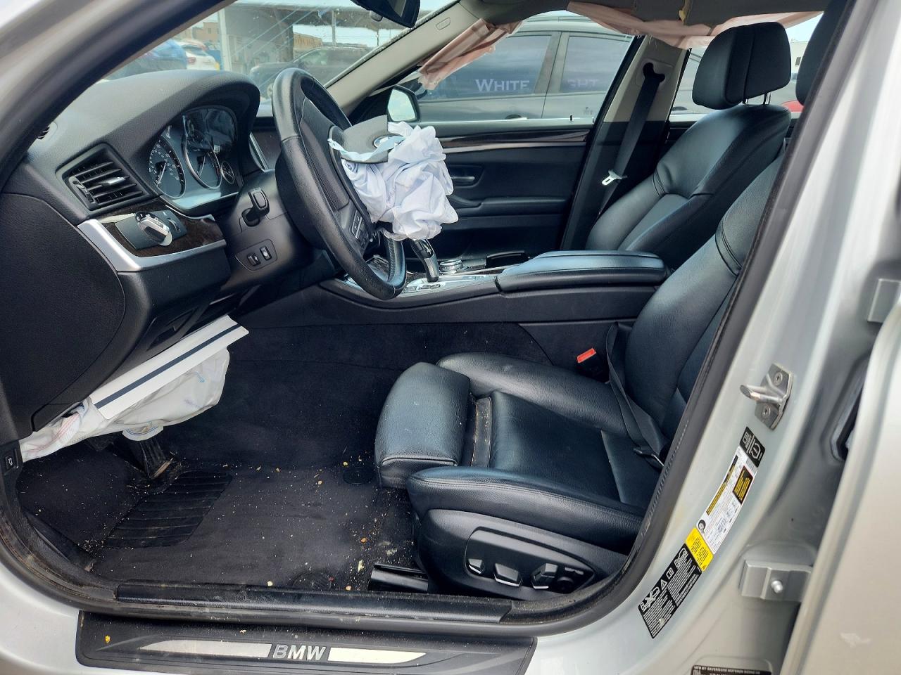 2014 Bmw 535 Xi Серебряный vin: WBA5B3C57ED530889