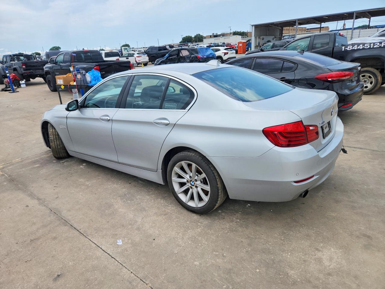 2014 Bmw 535 Xi Серебряный vin: WBA5B3C57ED530889
