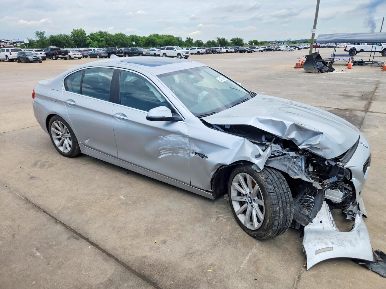 2014 Bmw 535 Xi Серебряный vin: WBA5B3C57ED530889