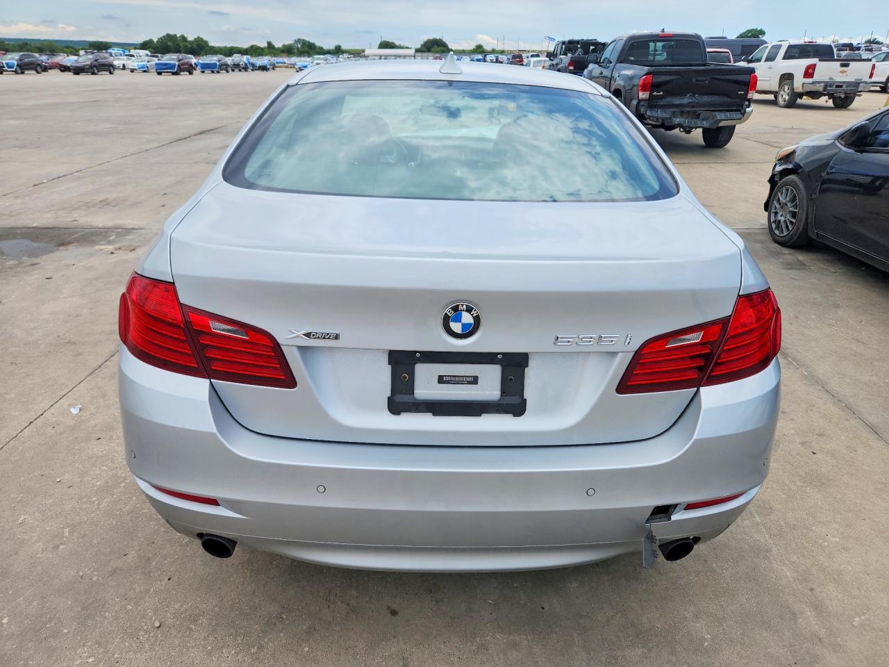 2014 Bmw 535 Xi Серебряный vin: WBA5B3C57ED530889