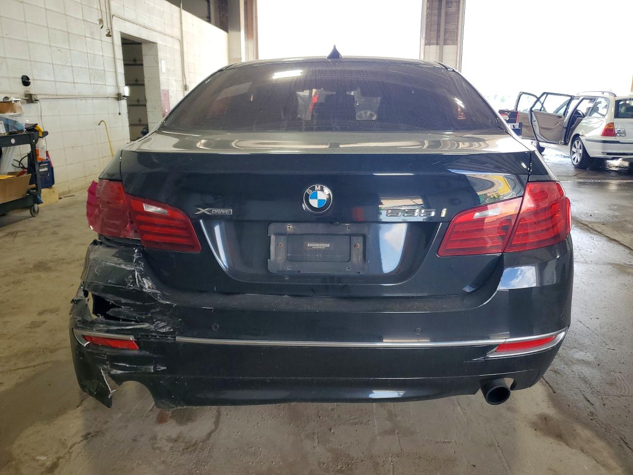 2014 Bmw 535 Xi Black vin: WBA5B3C57ED531881