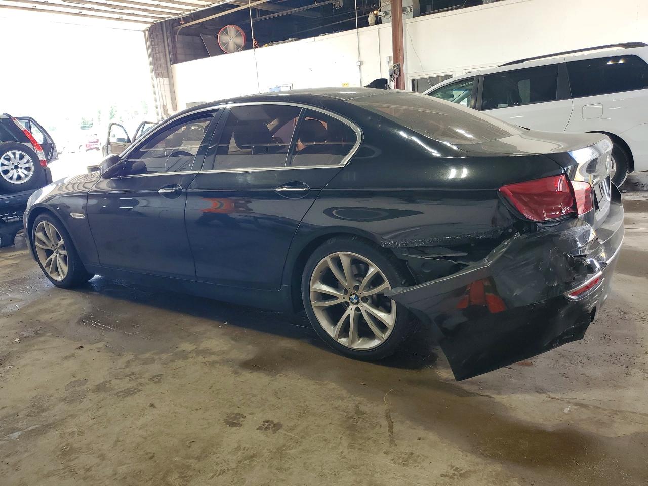 2014 Bmw 535 Xi Black vin: WBA5B3C57ED531881