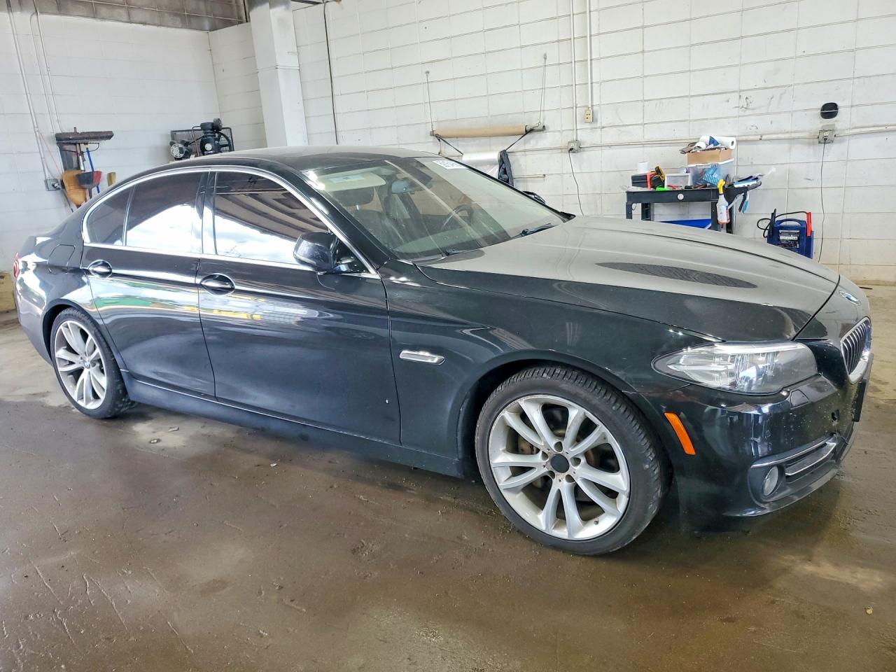 2014 Bmw 535 Xi Black vin: WBA5B3C57ED531881