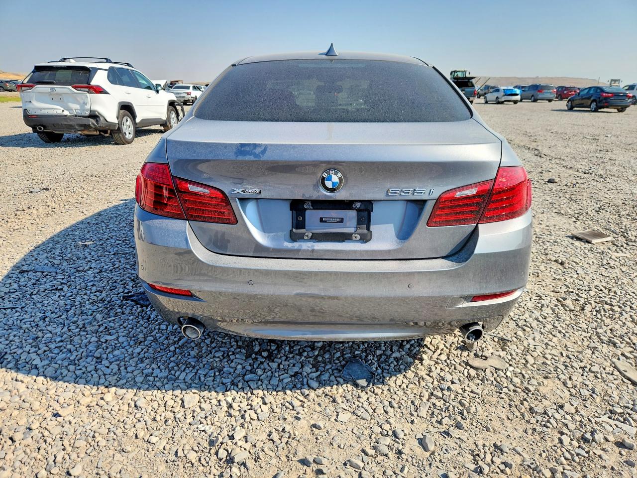 2014 Bmw 535 Xi Gray vin: WBA5B3C57ED534361