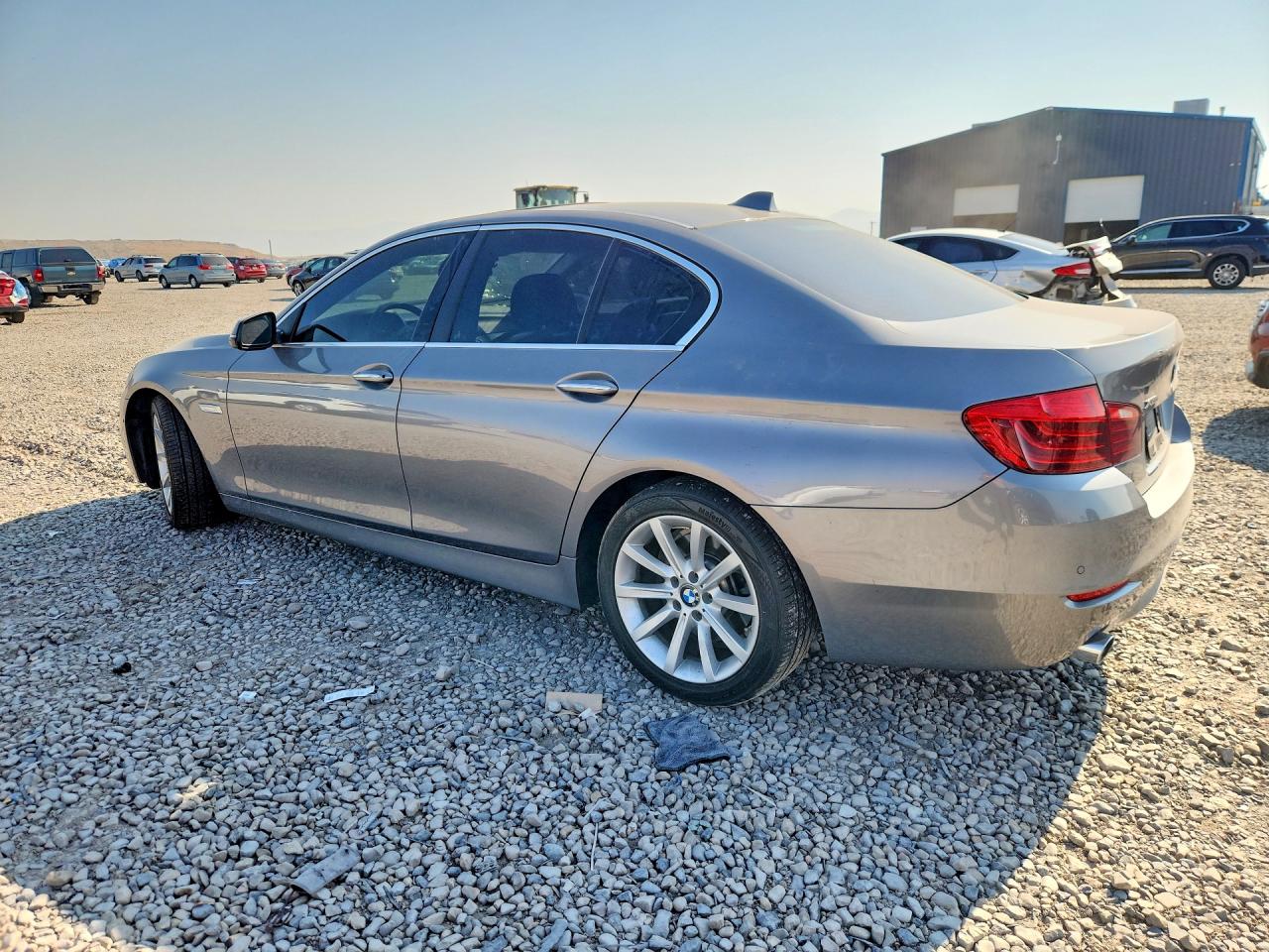 2014 Bmw 535 Xi Gray vin: WBA5B3C57ED534361