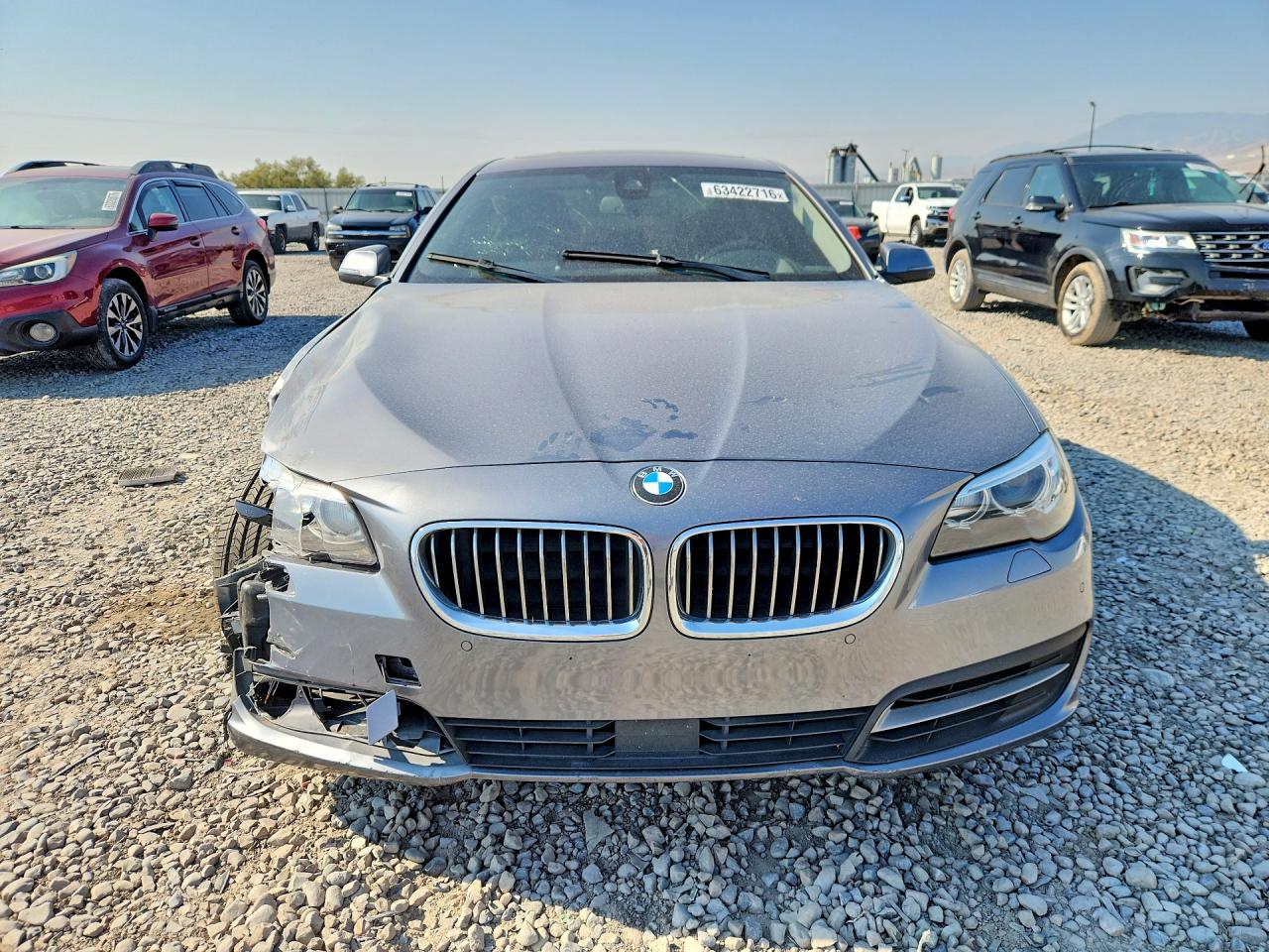 2014 Bmw 535 Xi Gray vin: WBA5B3C57ED534361