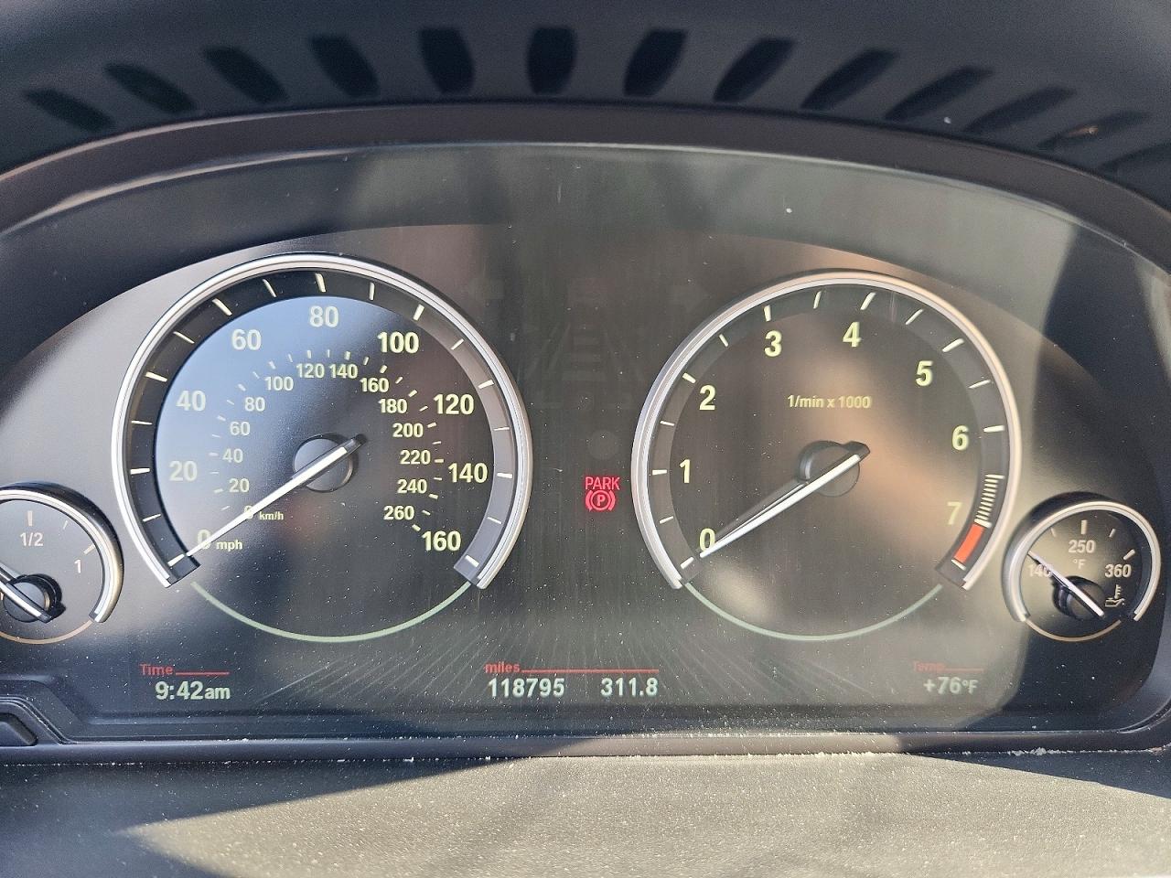 2014 Bmw 535 Xi Gray vin: WBA5B3C57ED534361