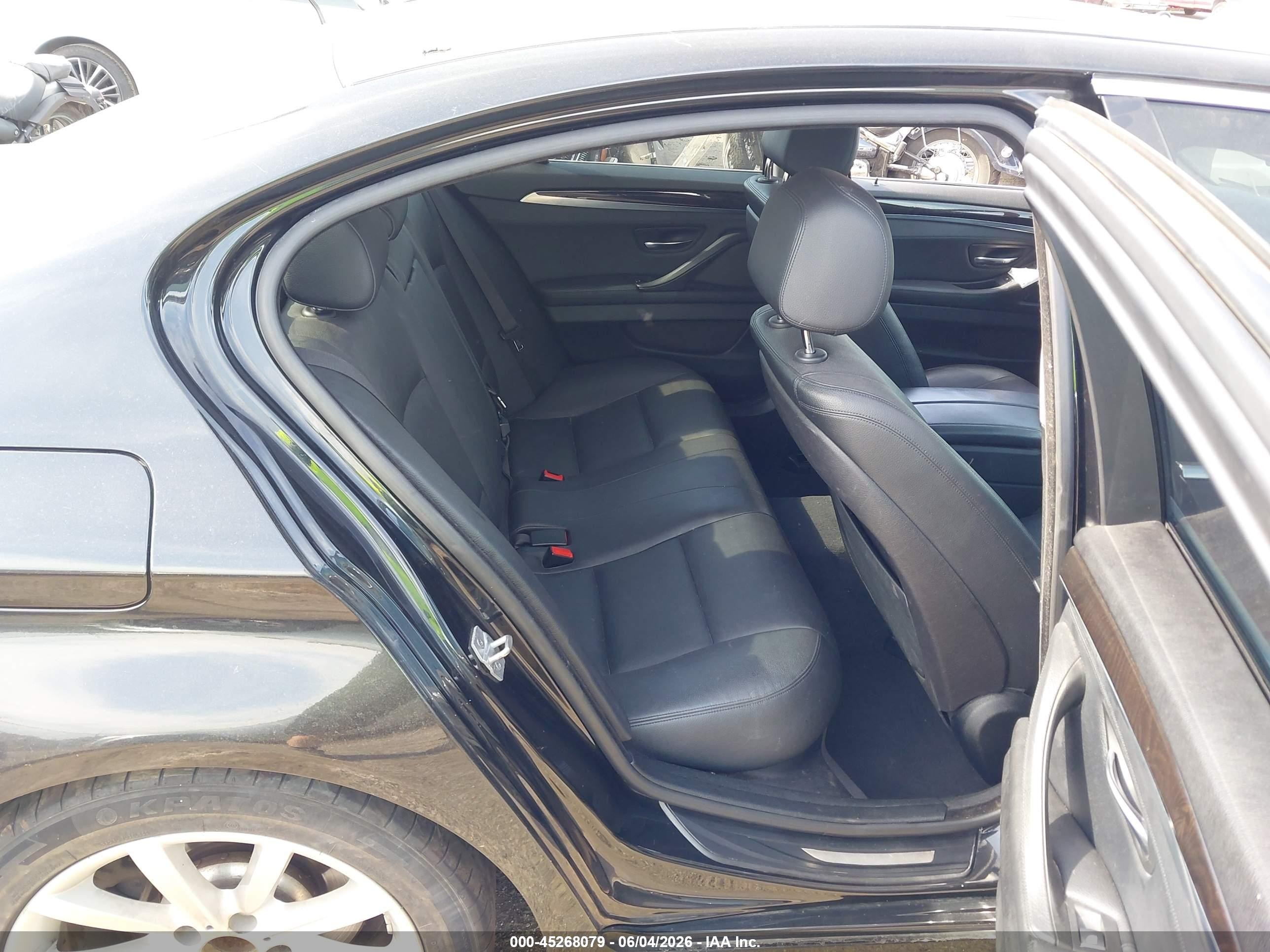 2014 Bmw 535i Xdrive Black vin: WBA5B3C57ED535431