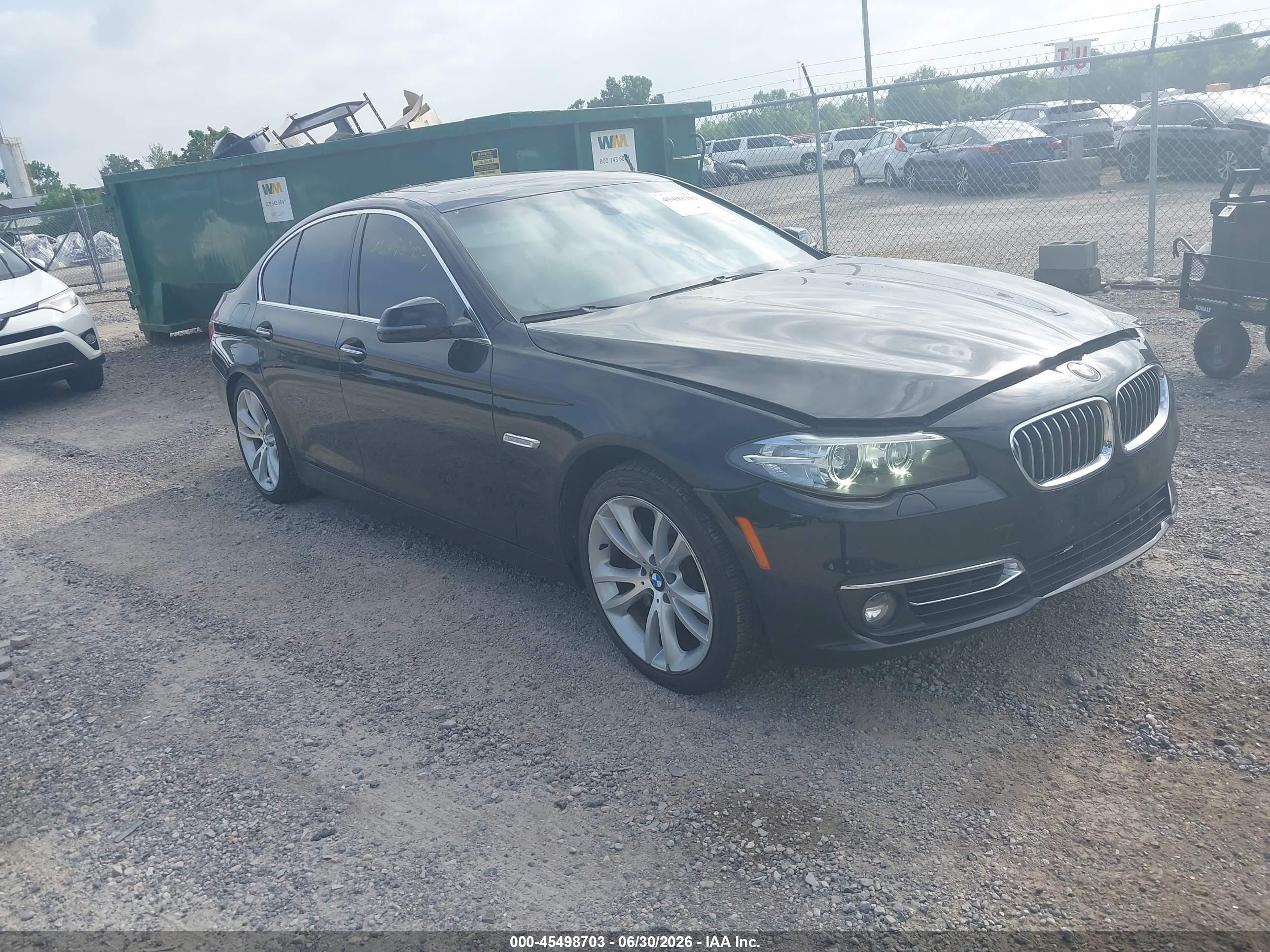 2014 Bmw 535i Xdrive Черный vin: WBA5B3C57ED537485