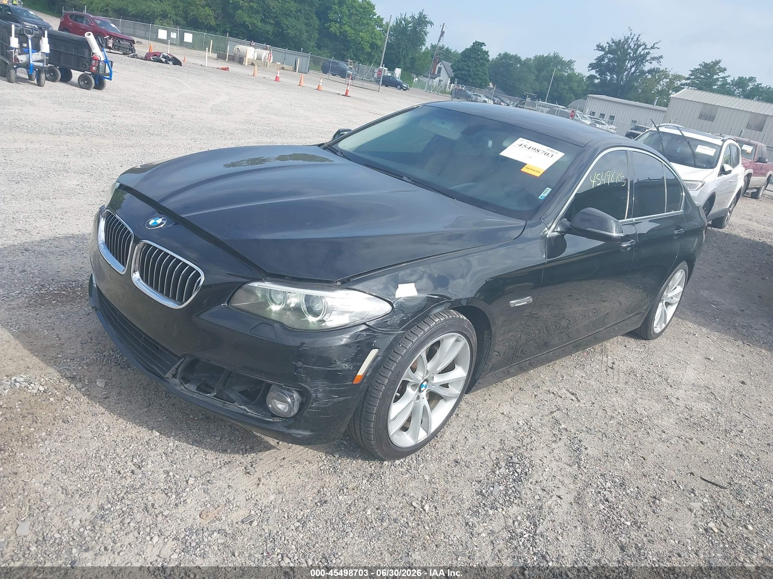 2014 Bmw 535i Xdrive Черный vin: WBA5B3C57ED537485