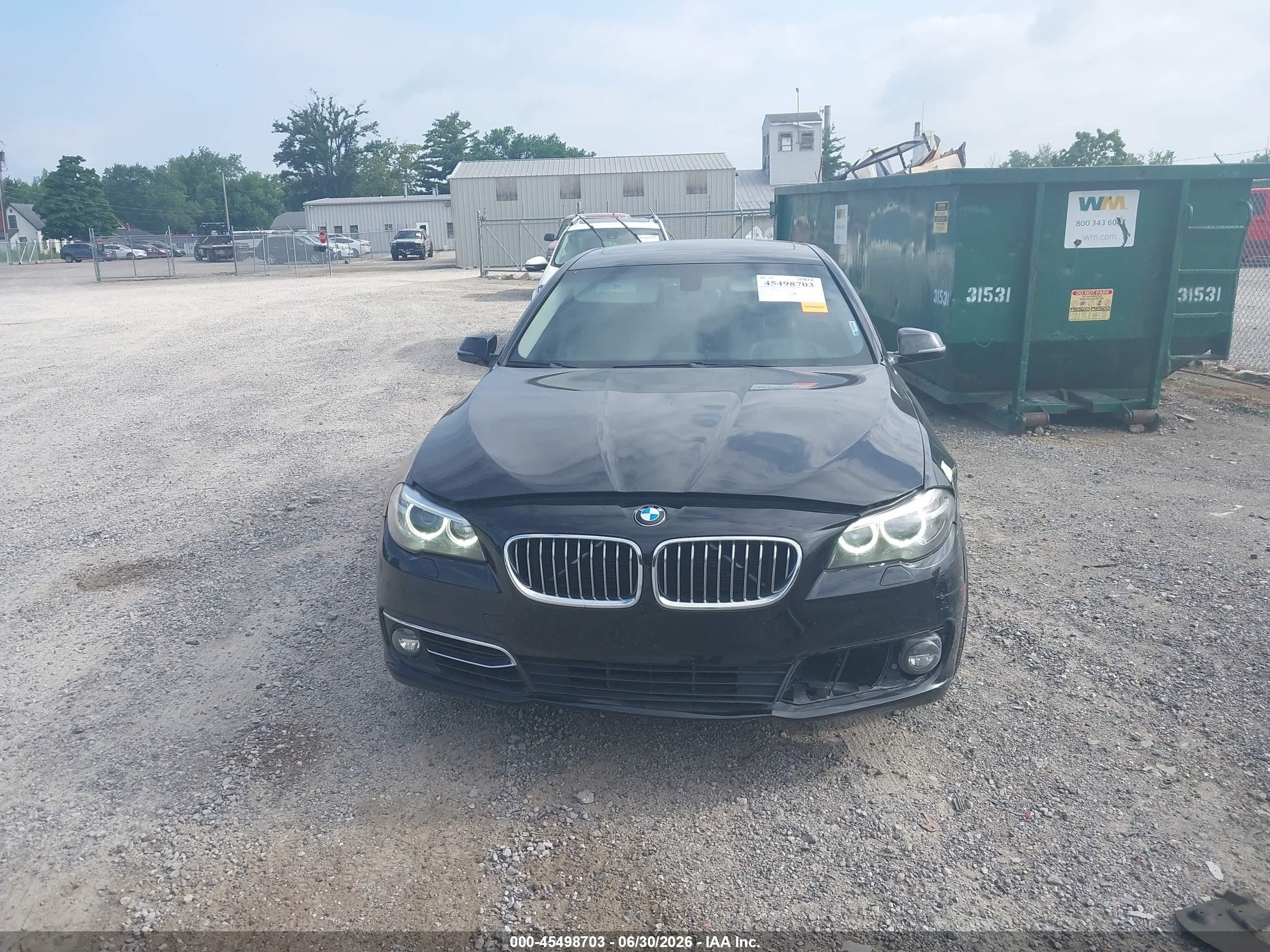 2014 Bmw 535i Xdrive Черный vin: WBA5B3C57ED537485