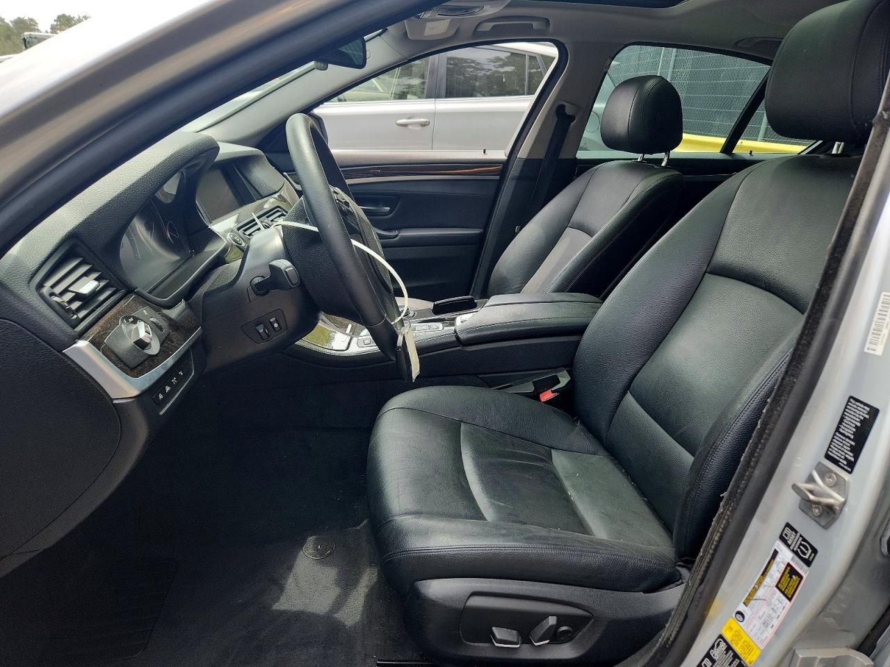 2014 Bmw 535 Xi Silver vin: WBA5B3C57ED537809