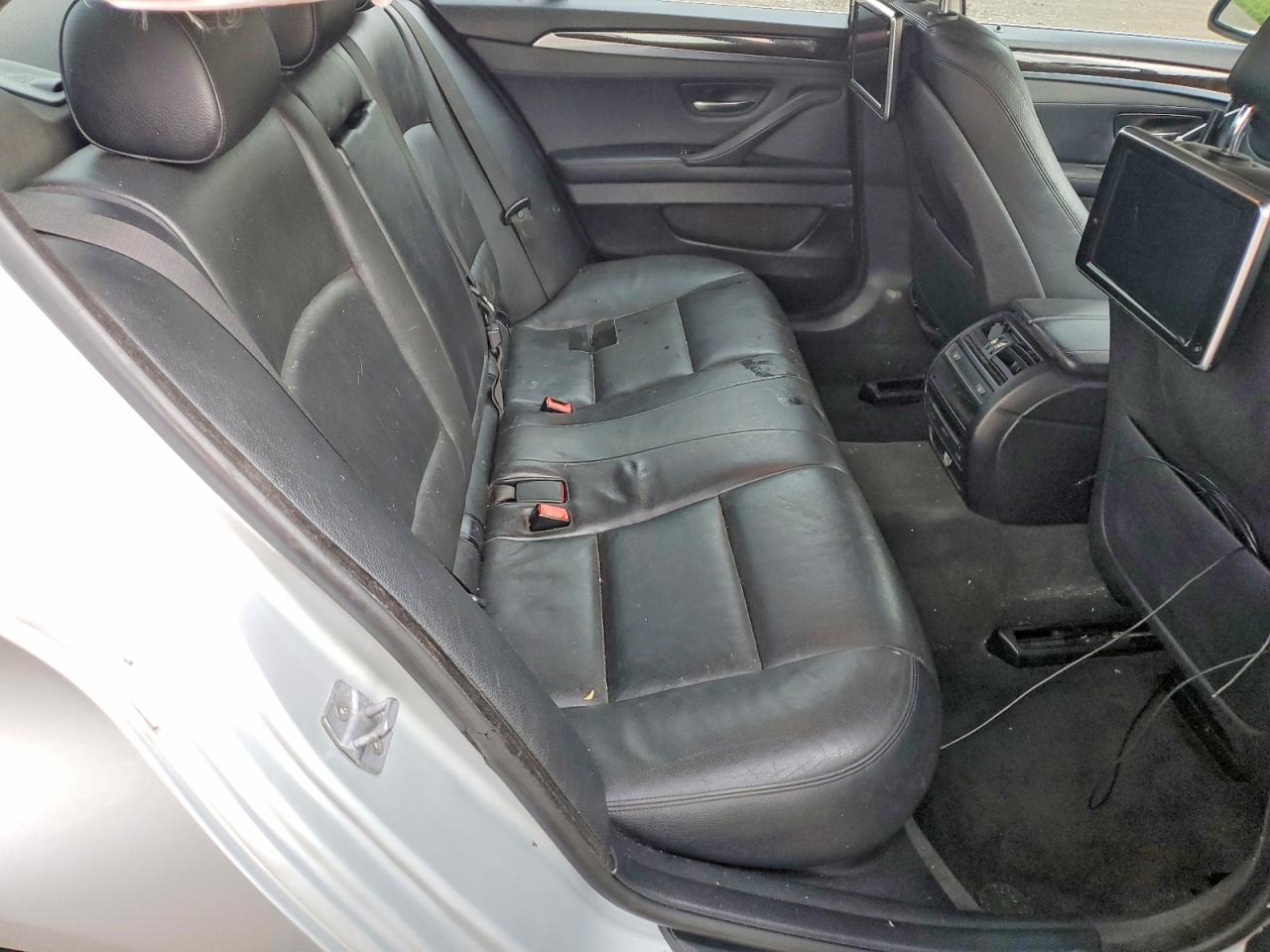 2014 Bmw 535 Xi Silver vin: WBA5B3C57ED539642