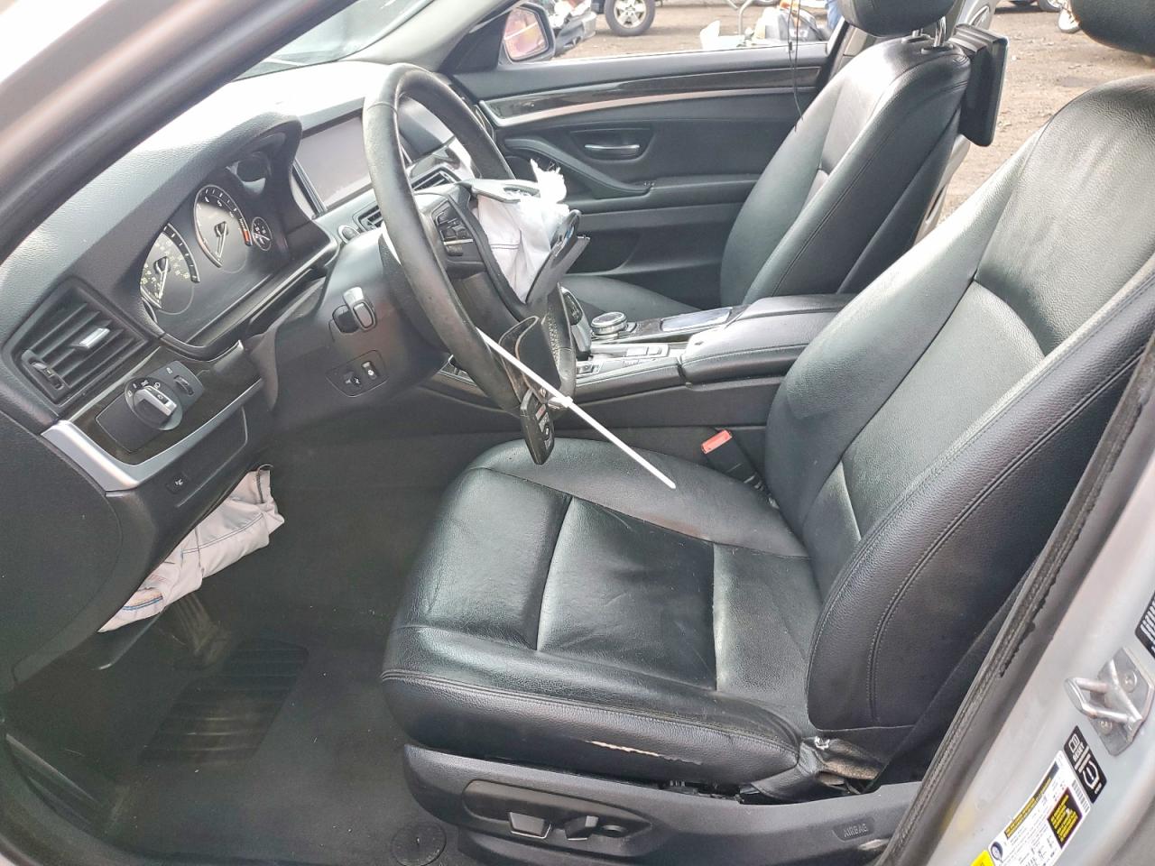 2014 Bmw 535 Xi Silver vin: WBA5B3C57ED539642