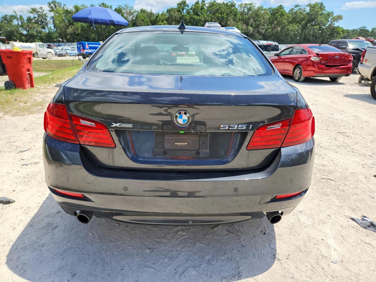 2015 Bmw 535 Xi Black vin: WBA5B3C57FD540484