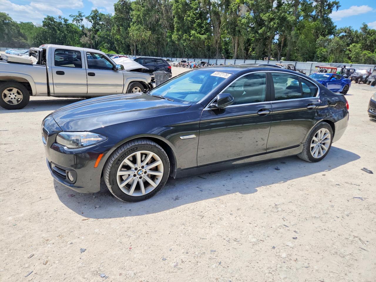 2015 Bmw 535 Xi Black vin: WBA5B3C57FD540484