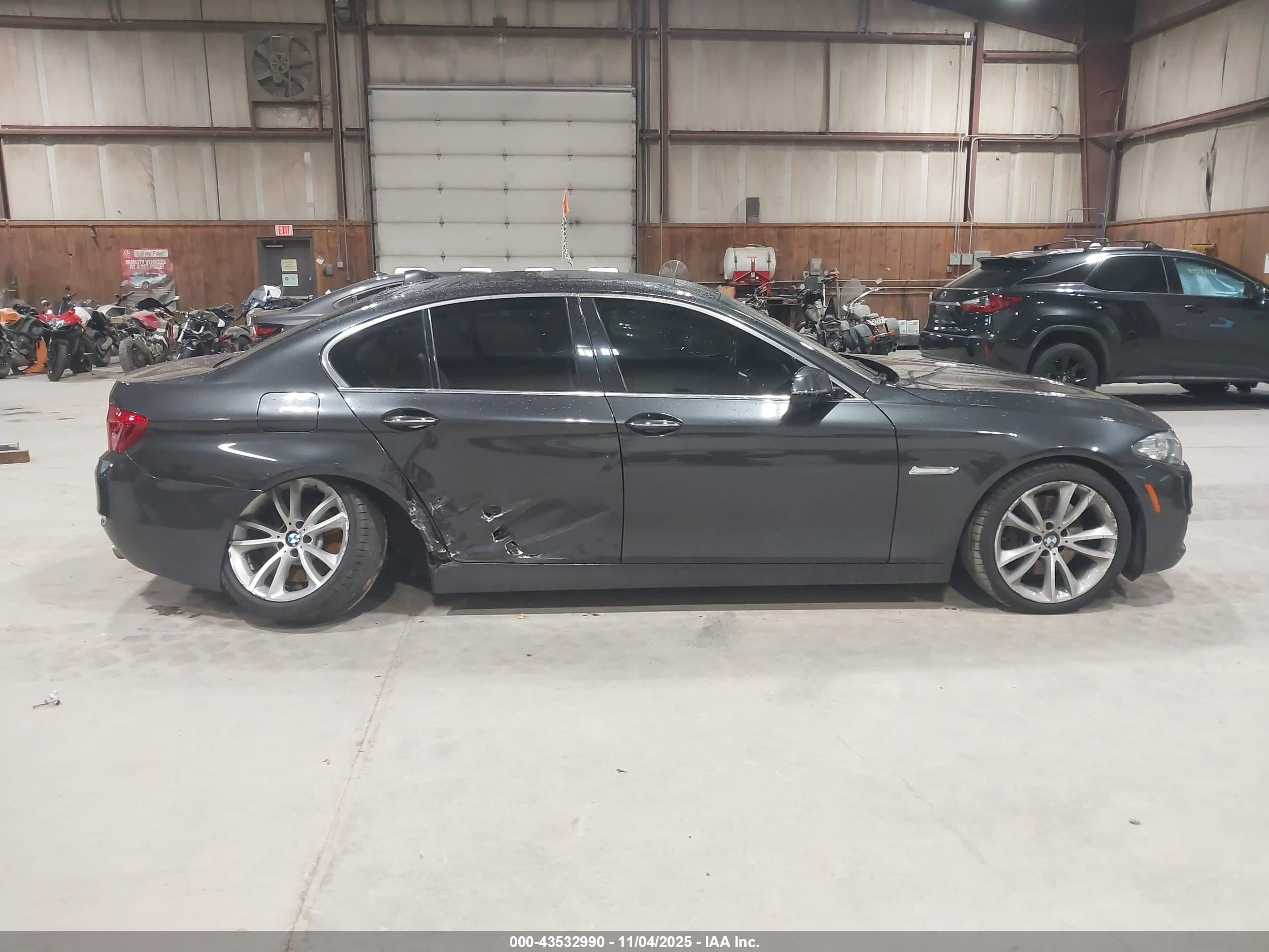 2015 Bmw 535i Xdrive Gray vin: WBA5B3C57FD540775