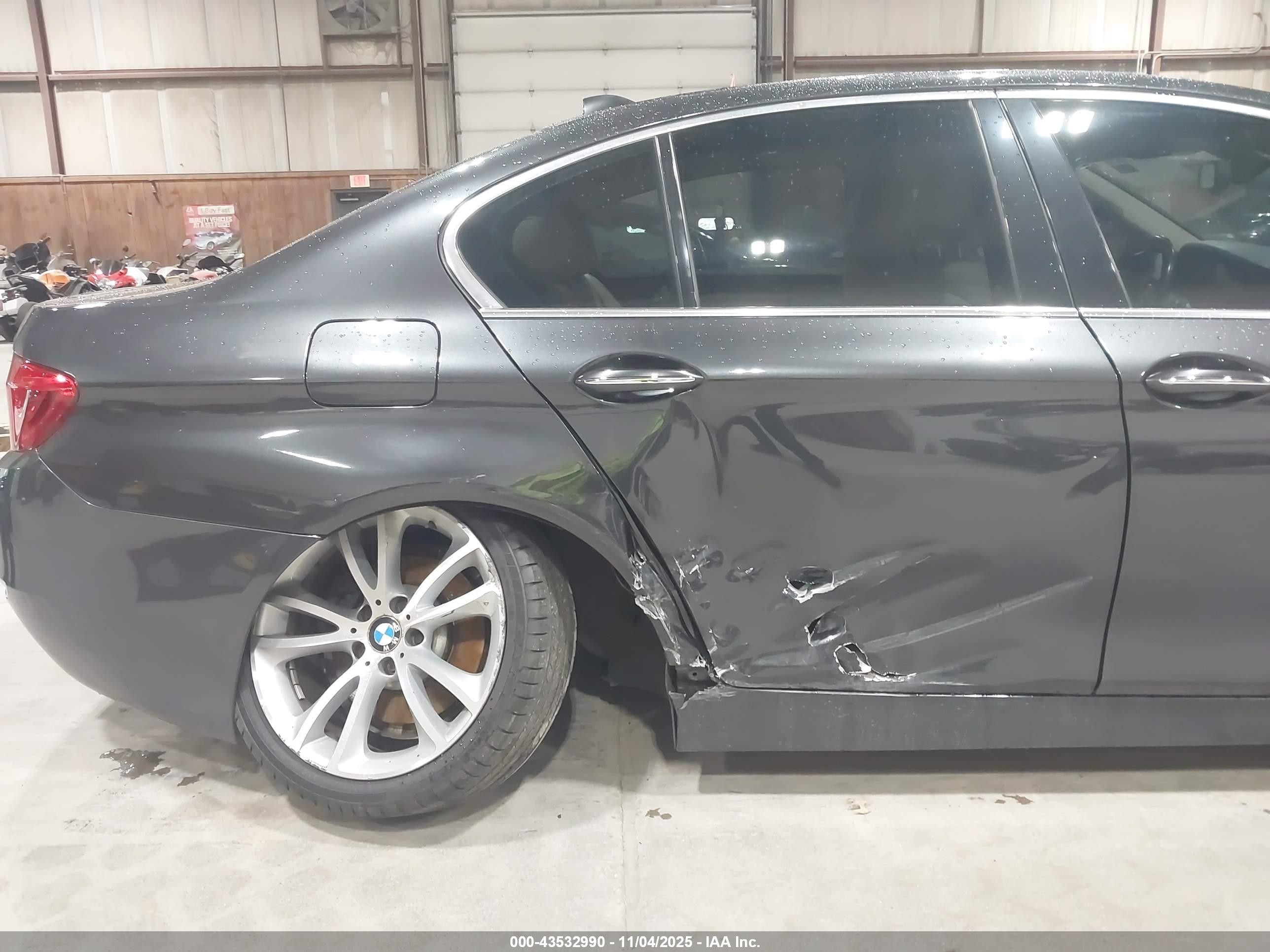 2015 Bmw 535i Xdrive Gray vin: WBA5B3C57FD540775