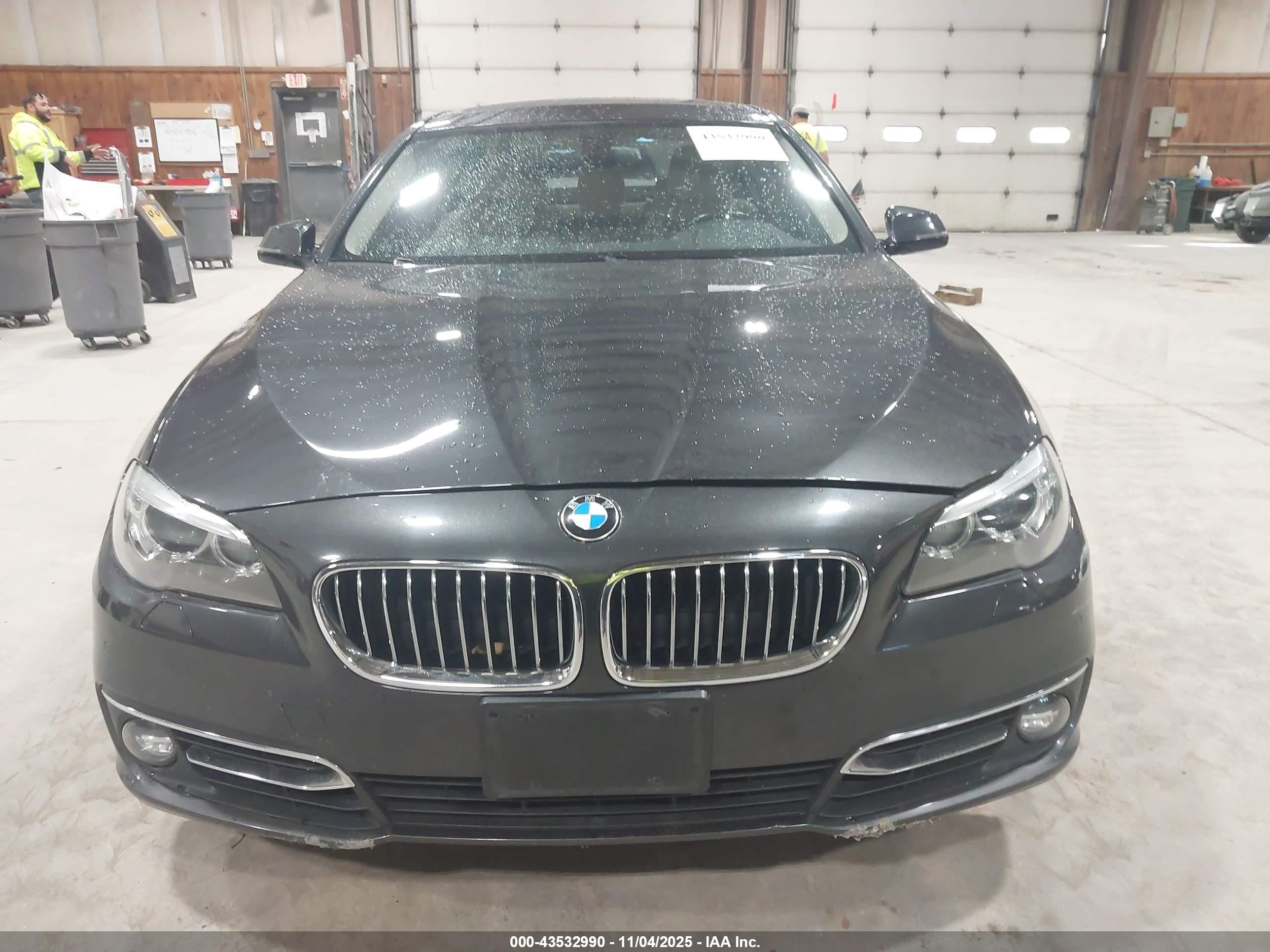 2015 Bmw 535i Xdrive Gray vin: WBA5B3C57FD540775