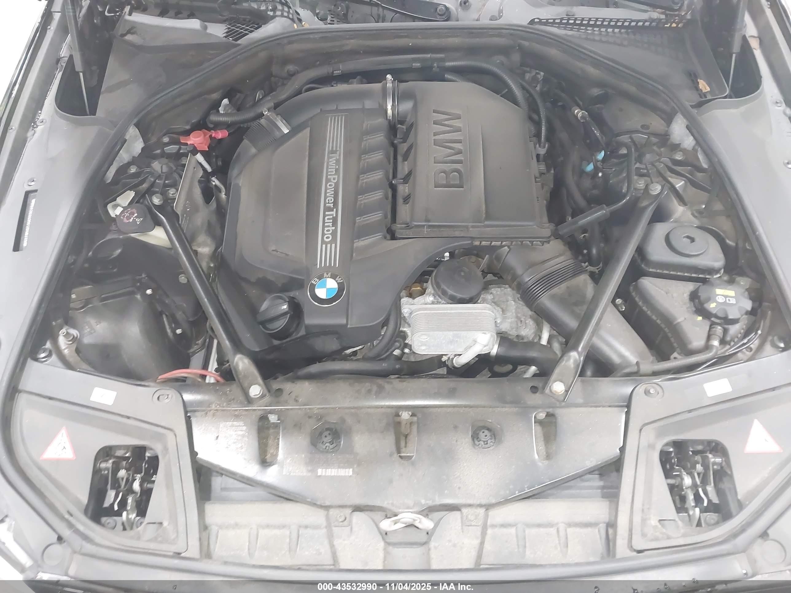 2015 Bmw 535i Xdrive Gray vin: WBA5B3C57FD540775