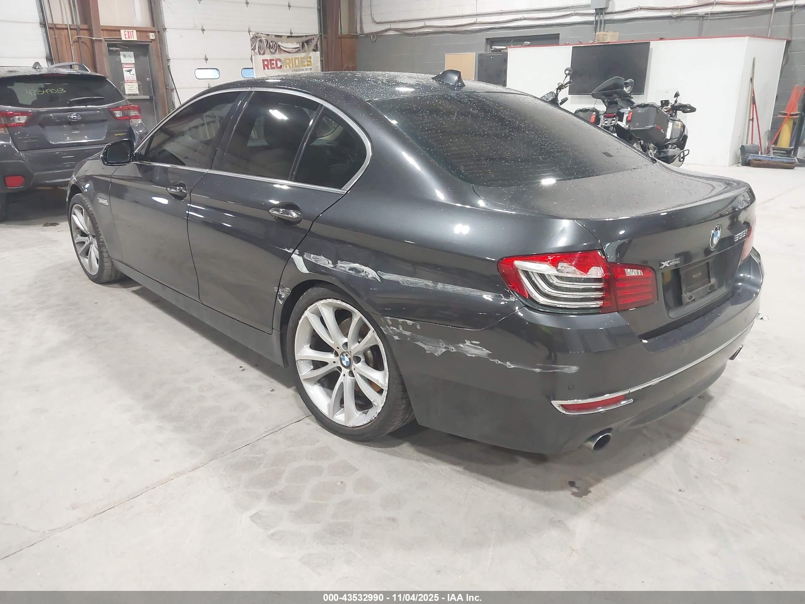 2015 Bmw 535i Xdrive Gray vin: WBA5B3C57FD540775