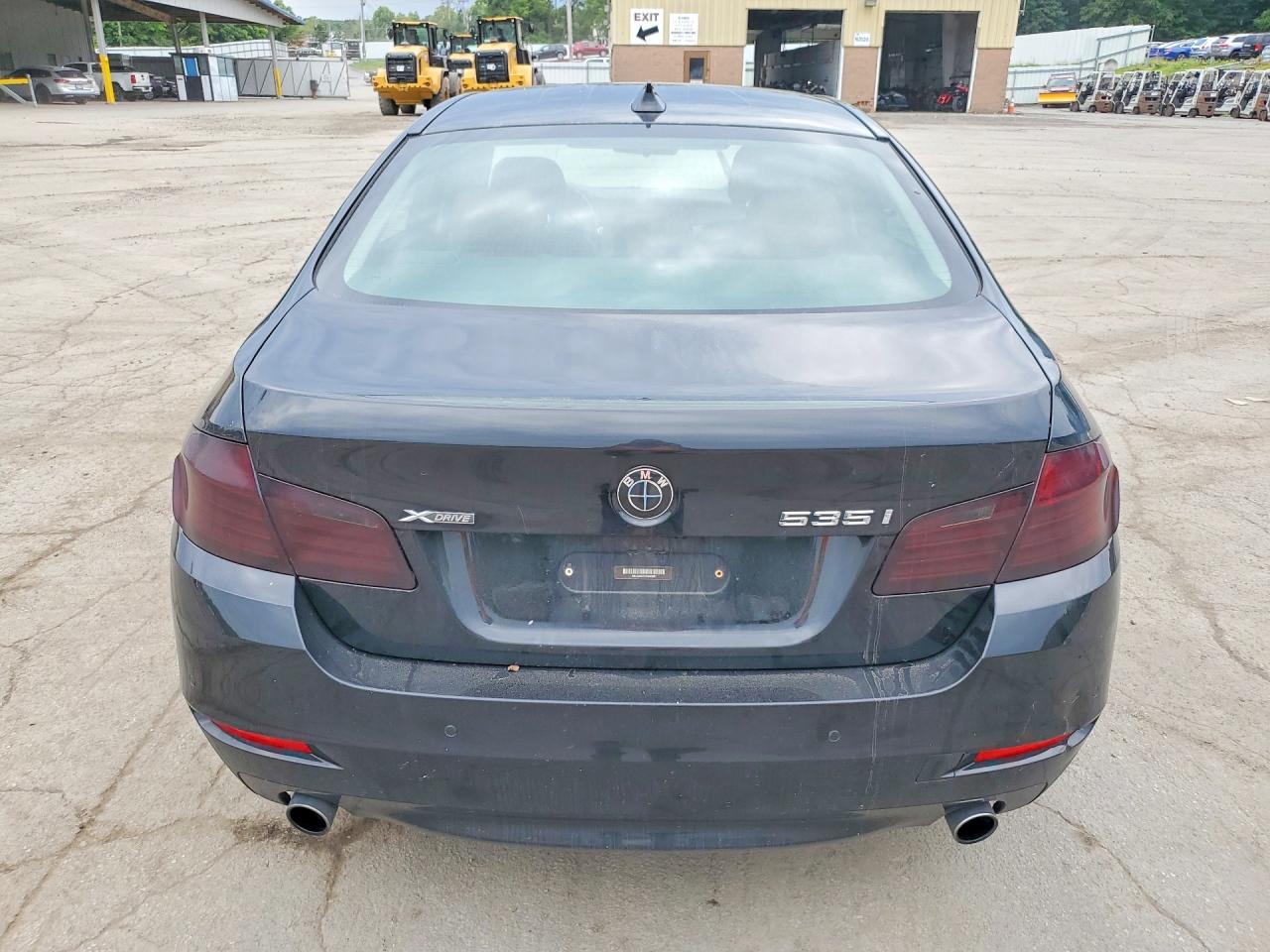 2015 Bmw 535 Xi Черный vin: WBA5B3C57FD543997