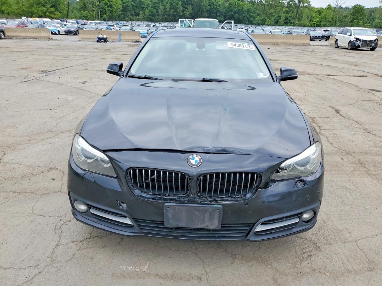 2015 Bmw 535 Xi Черный vin: WBA5B3C57FD543997