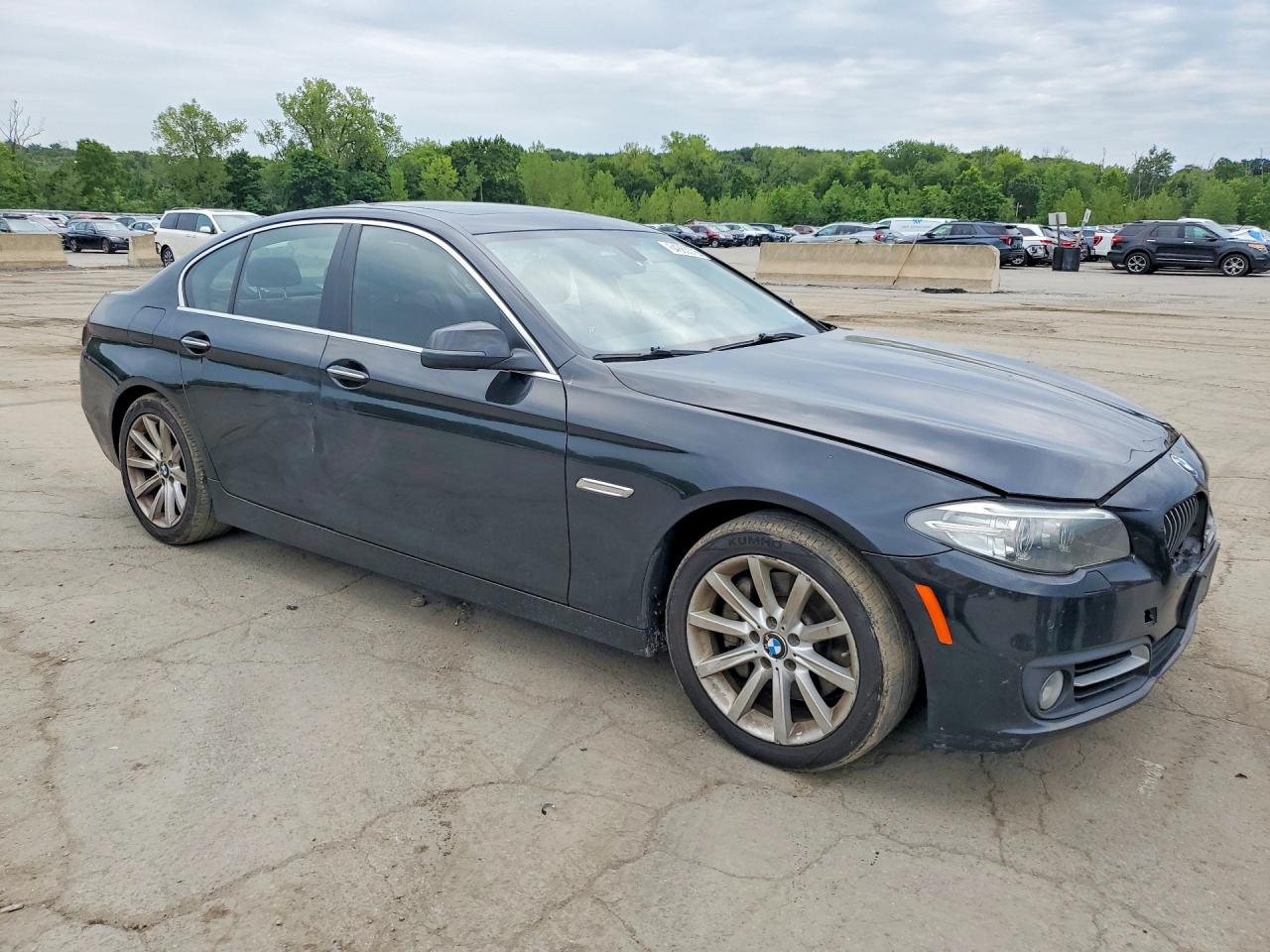 2015 Bmw 535 Xi Черный vin: WBA5B3C57FD543997