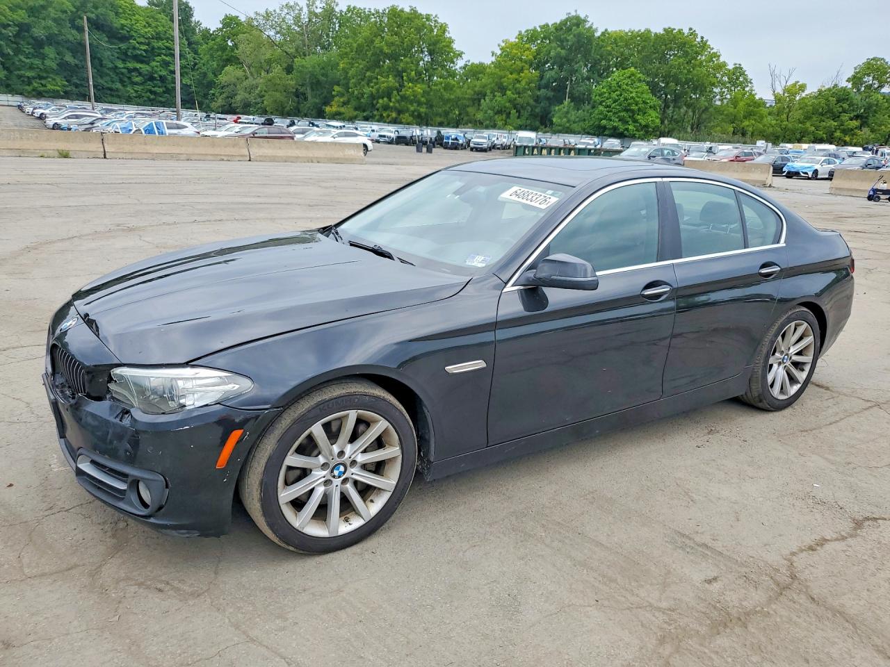 2015 Bmw 535 Xi Черный vin: WBA5B3C57FD543997