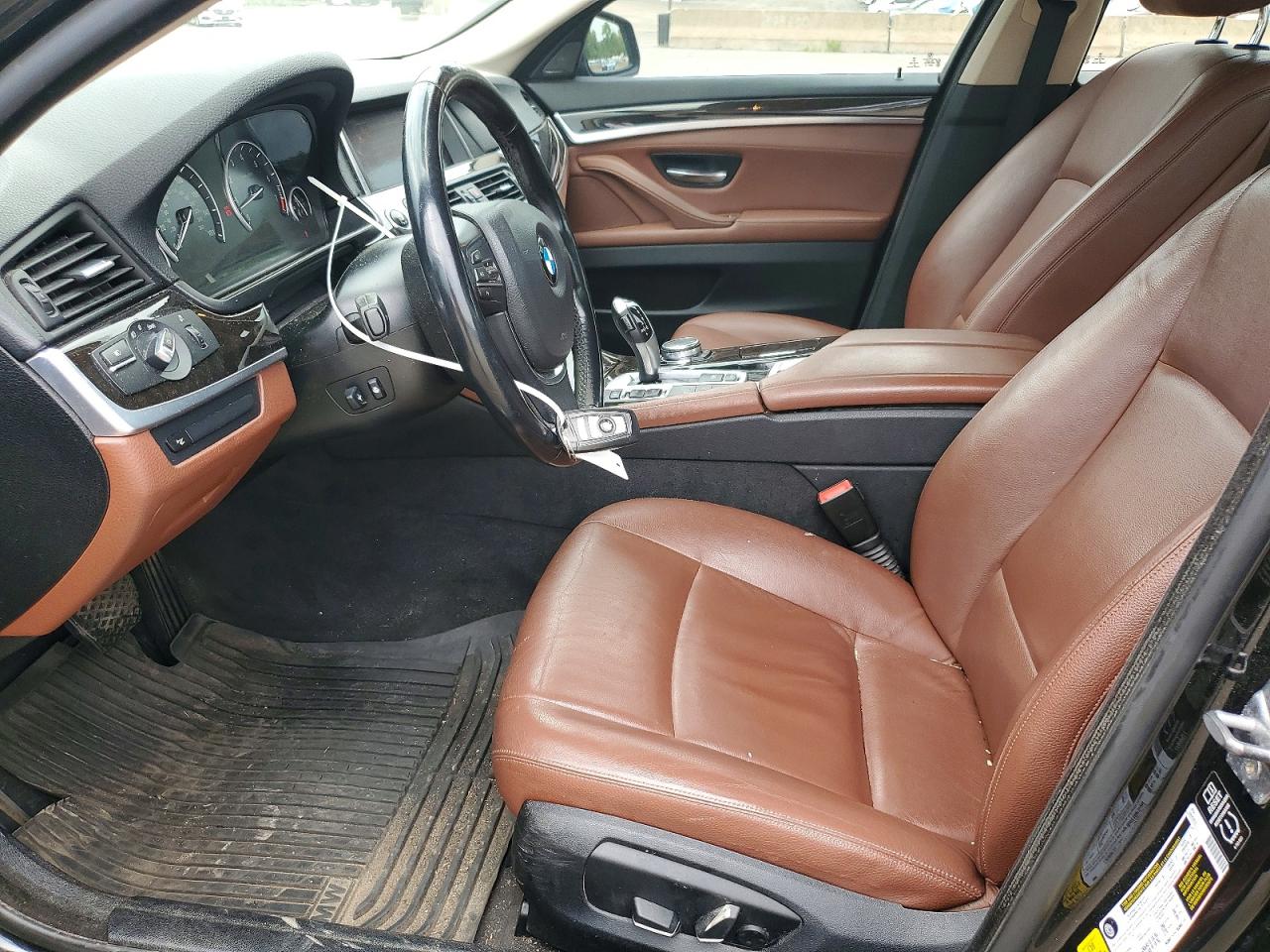 2015 Bmw 535 Xi Черный vin: WBA5B3C57FD543997