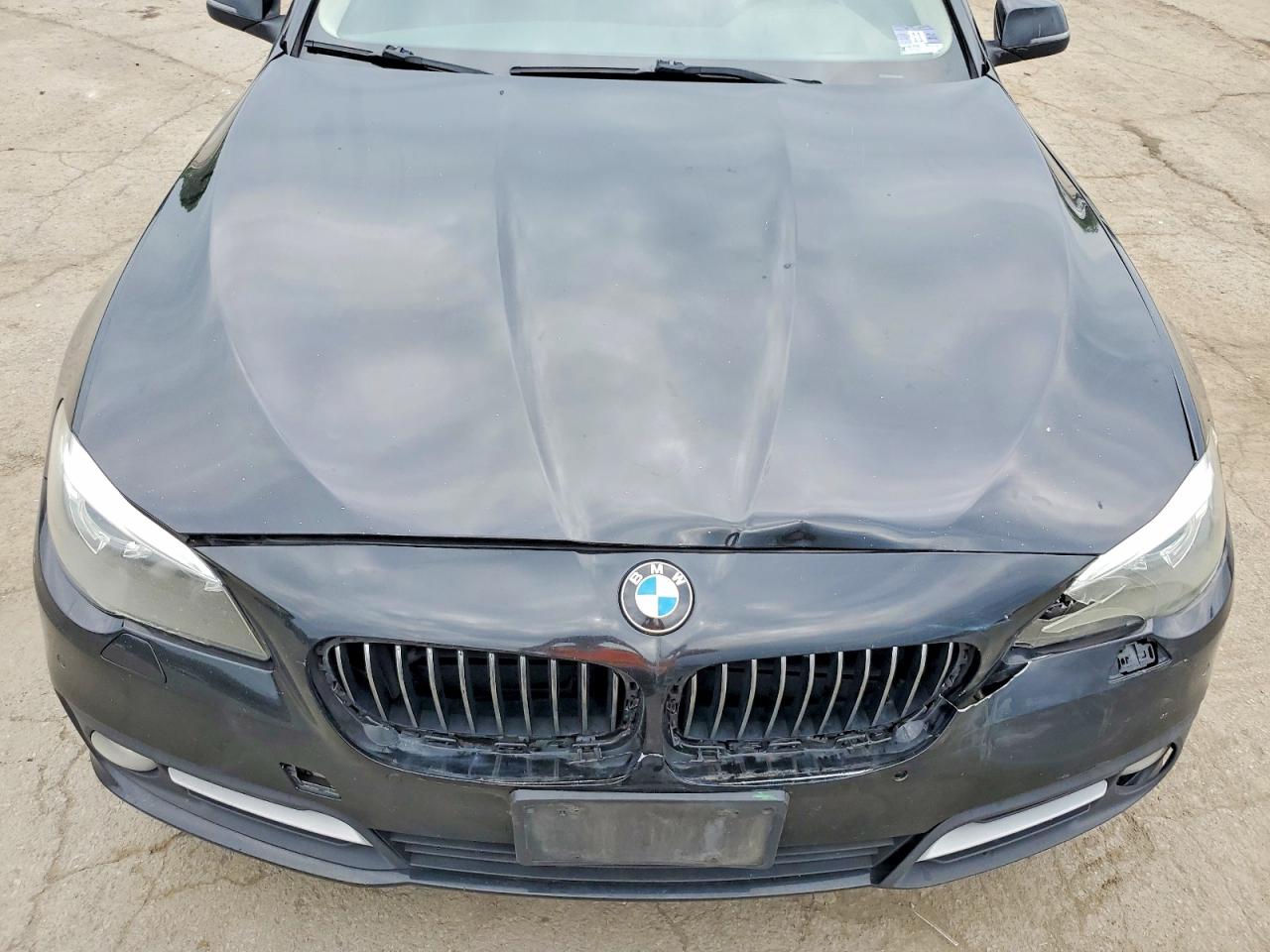 2015 Bmw 535 Xi Черный vin: WBA5B3C57FD543997