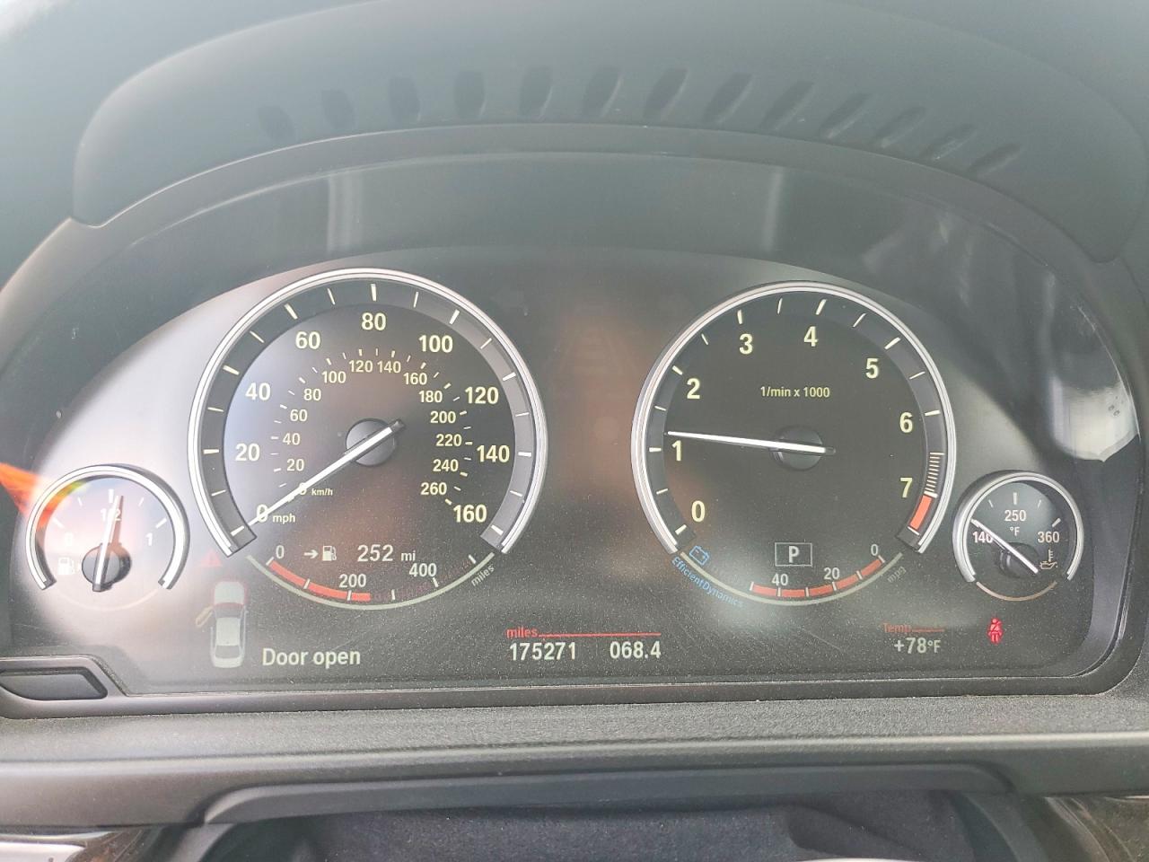 2015 Bmw 535 Xi Угольный vin: WBA5B3C57FD545622