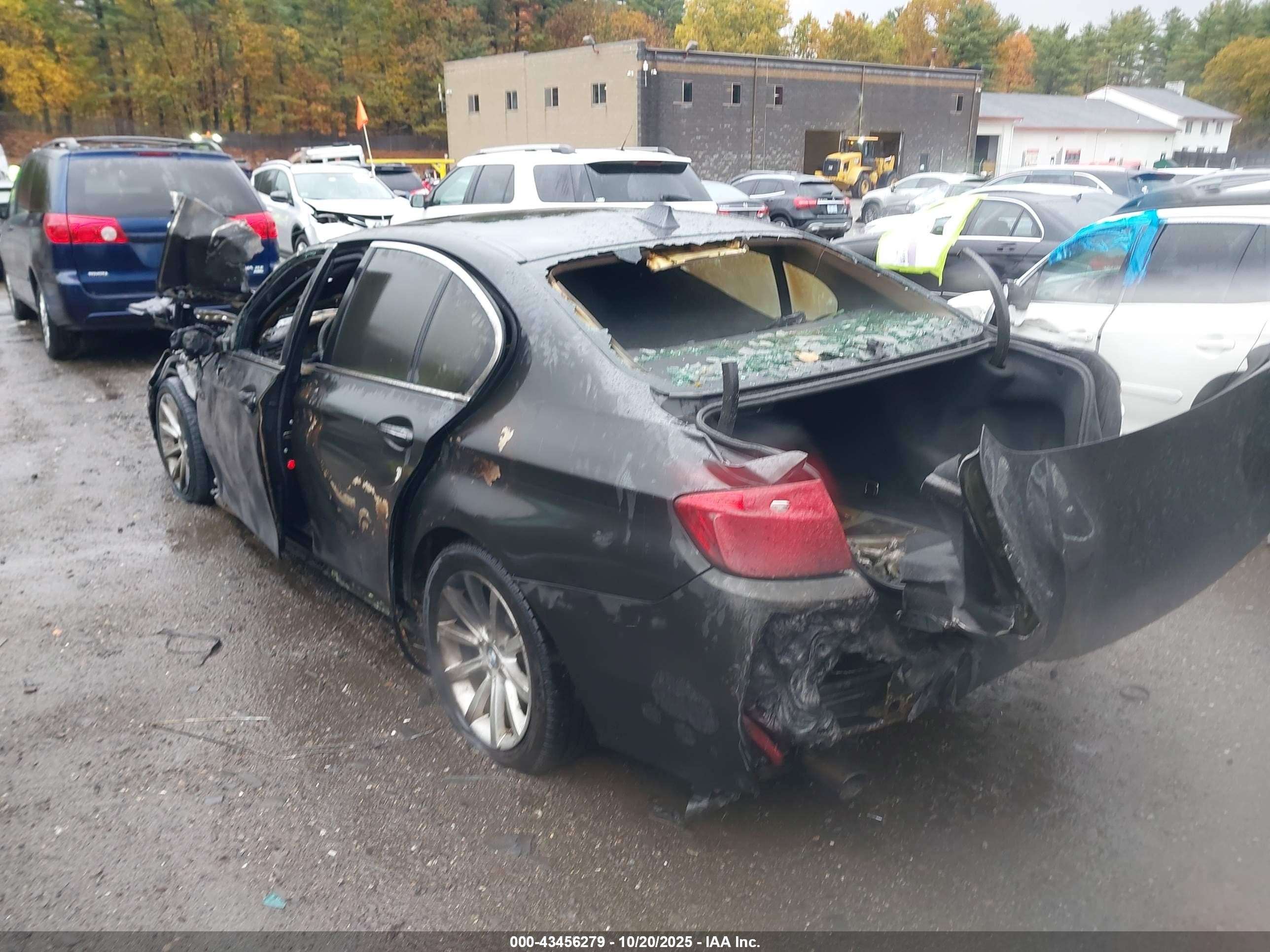 2015 Bmw 535 Xi Black vin: WBA5B3C57FD548682