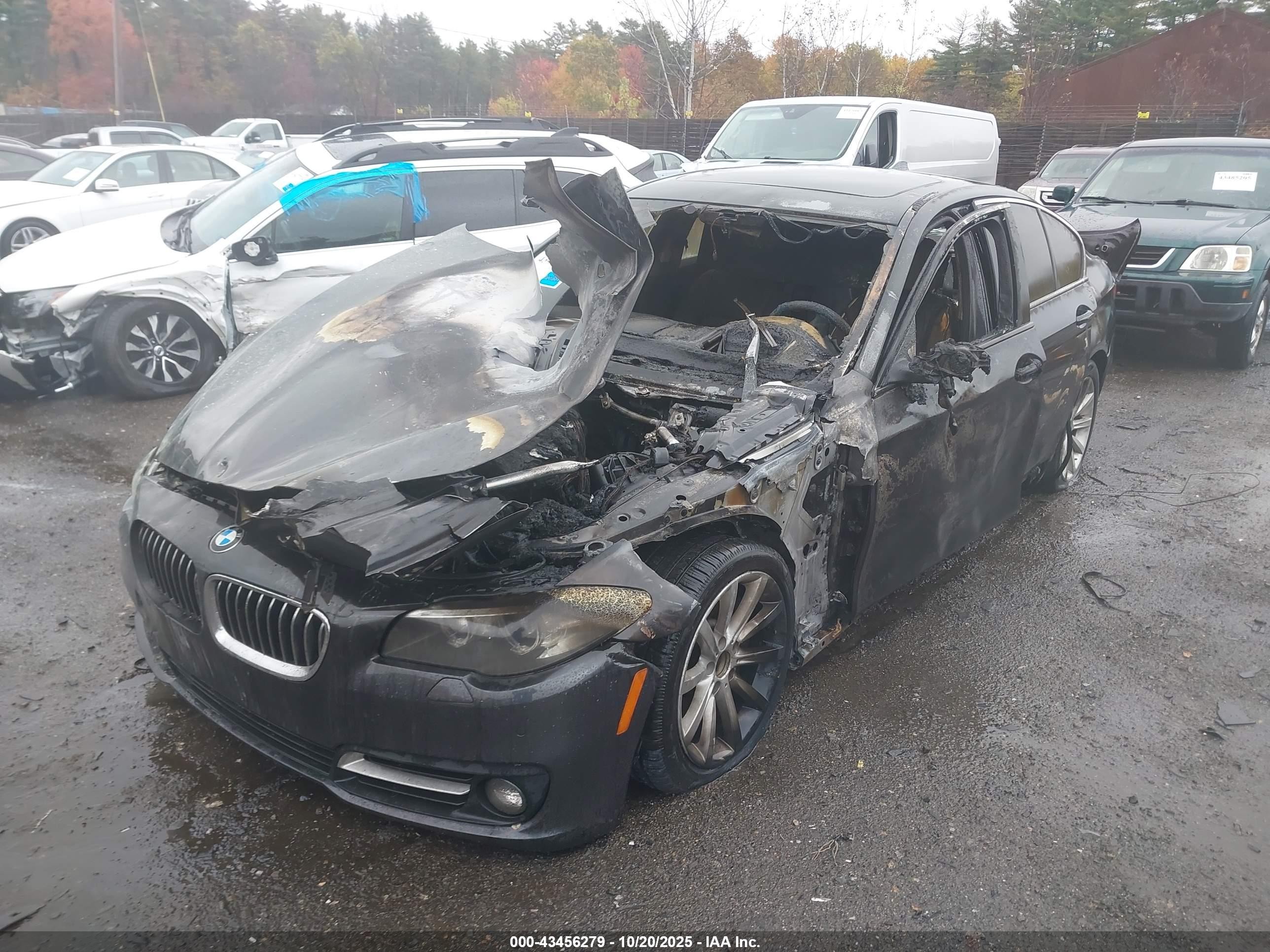 2015 Bmw 535 Xi Black vin: WBA5B3C57FD548682