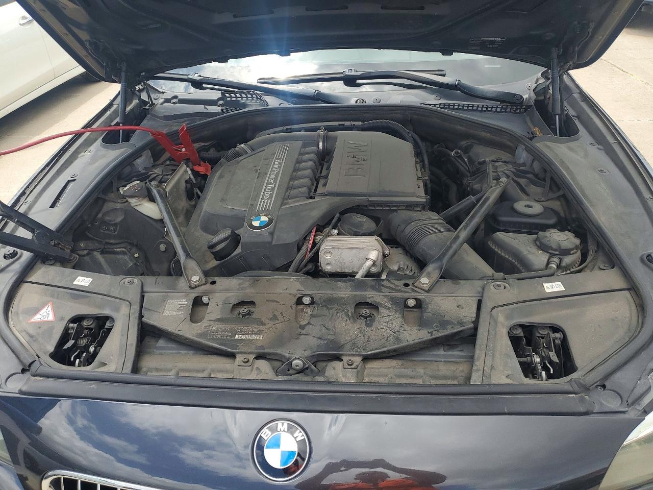 2014 Bmw 535 Xi Gray vin: WBA5B3C58ED535230