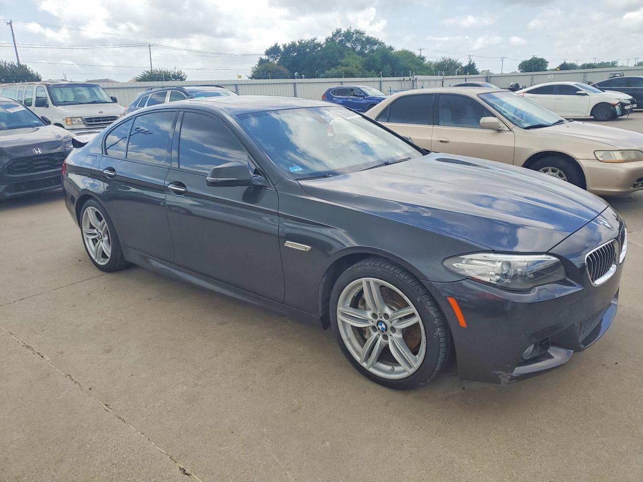 2014 Bmw 535 Xi Gray vin: WBA5B3C58ED535230